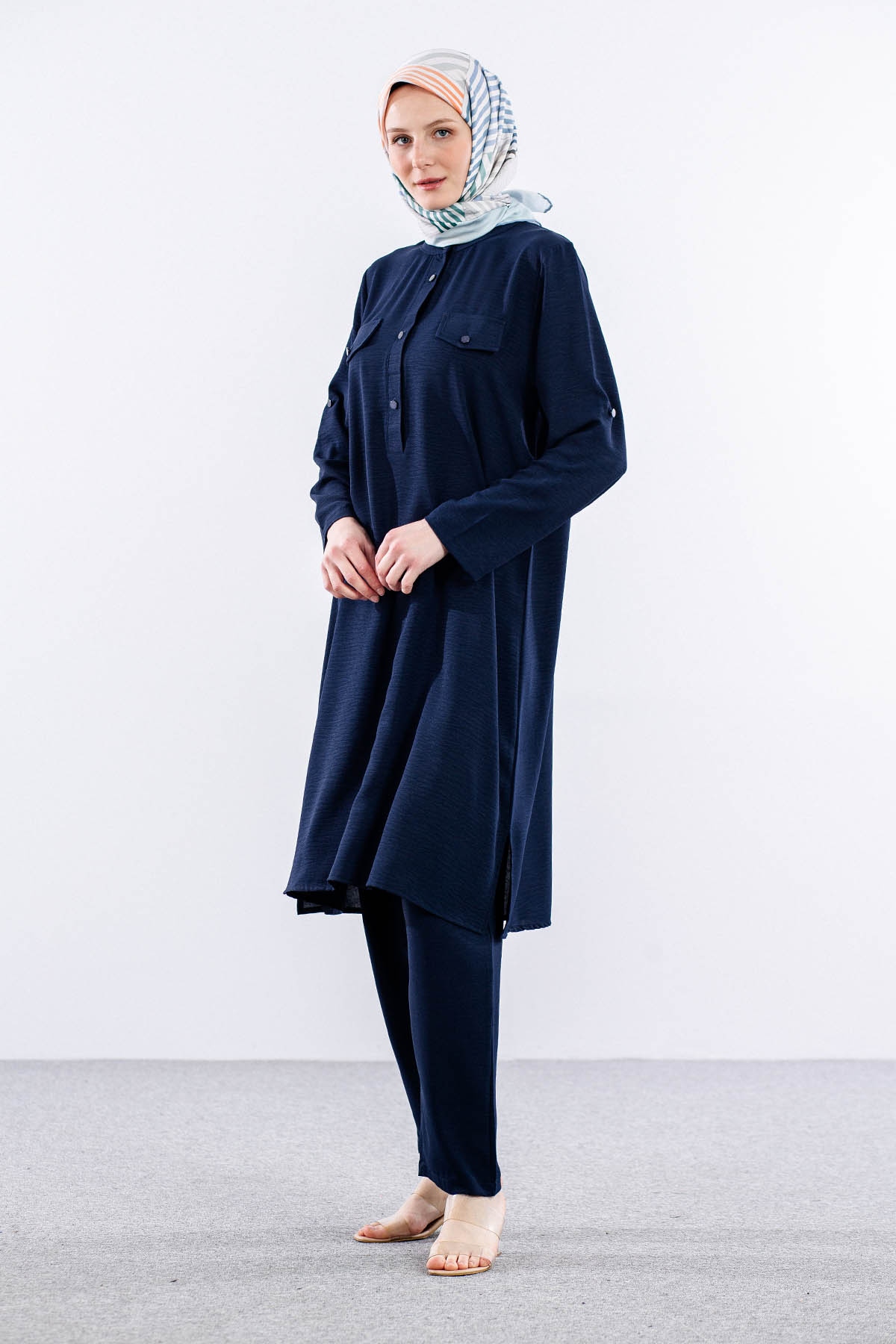 8408 Takim 44-50 Ae - Lacivert - 2