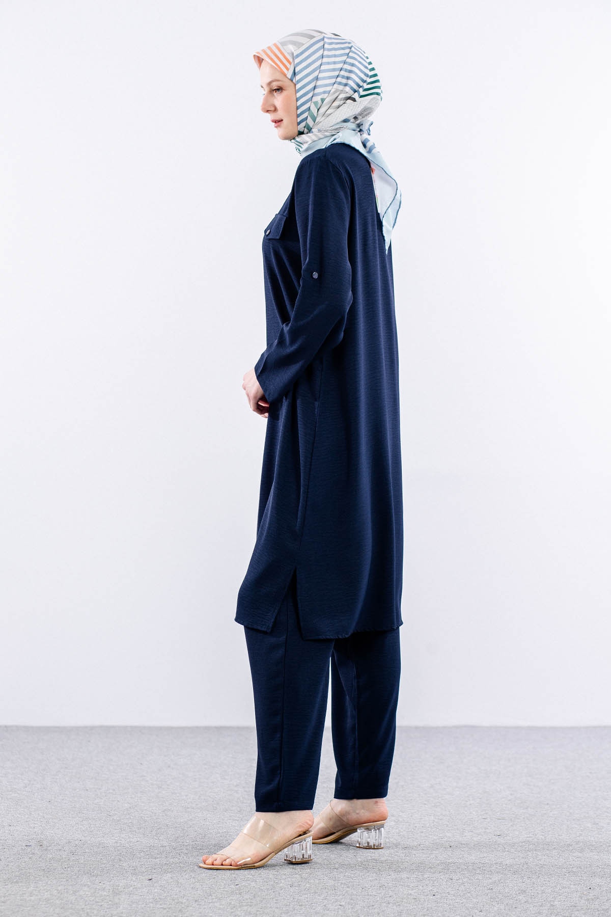 8408 Takim 44-50 Ae - Lacivert - 3