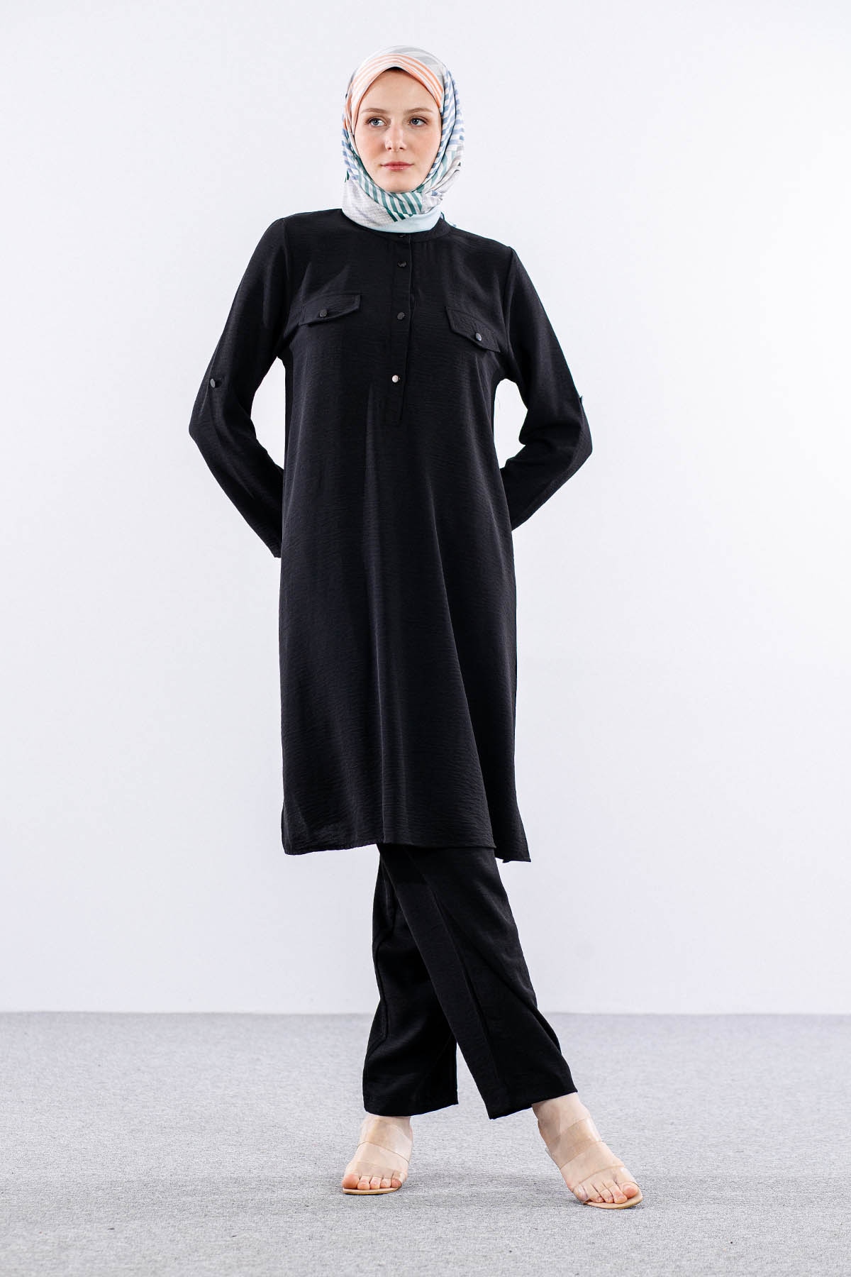 8408 Takim 44-50 Ae - Siyah - 2