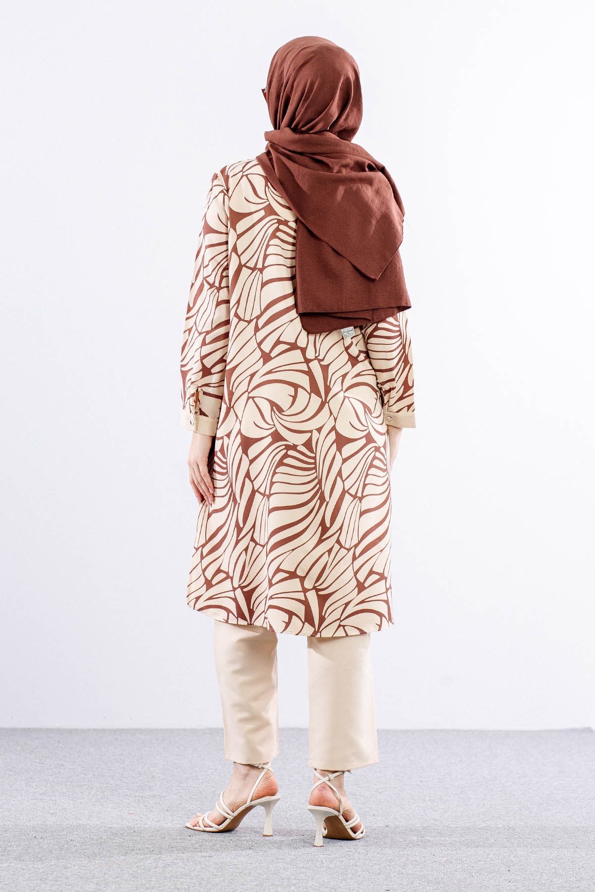 8422 Takim Pant 44-50 - Kahve - 5