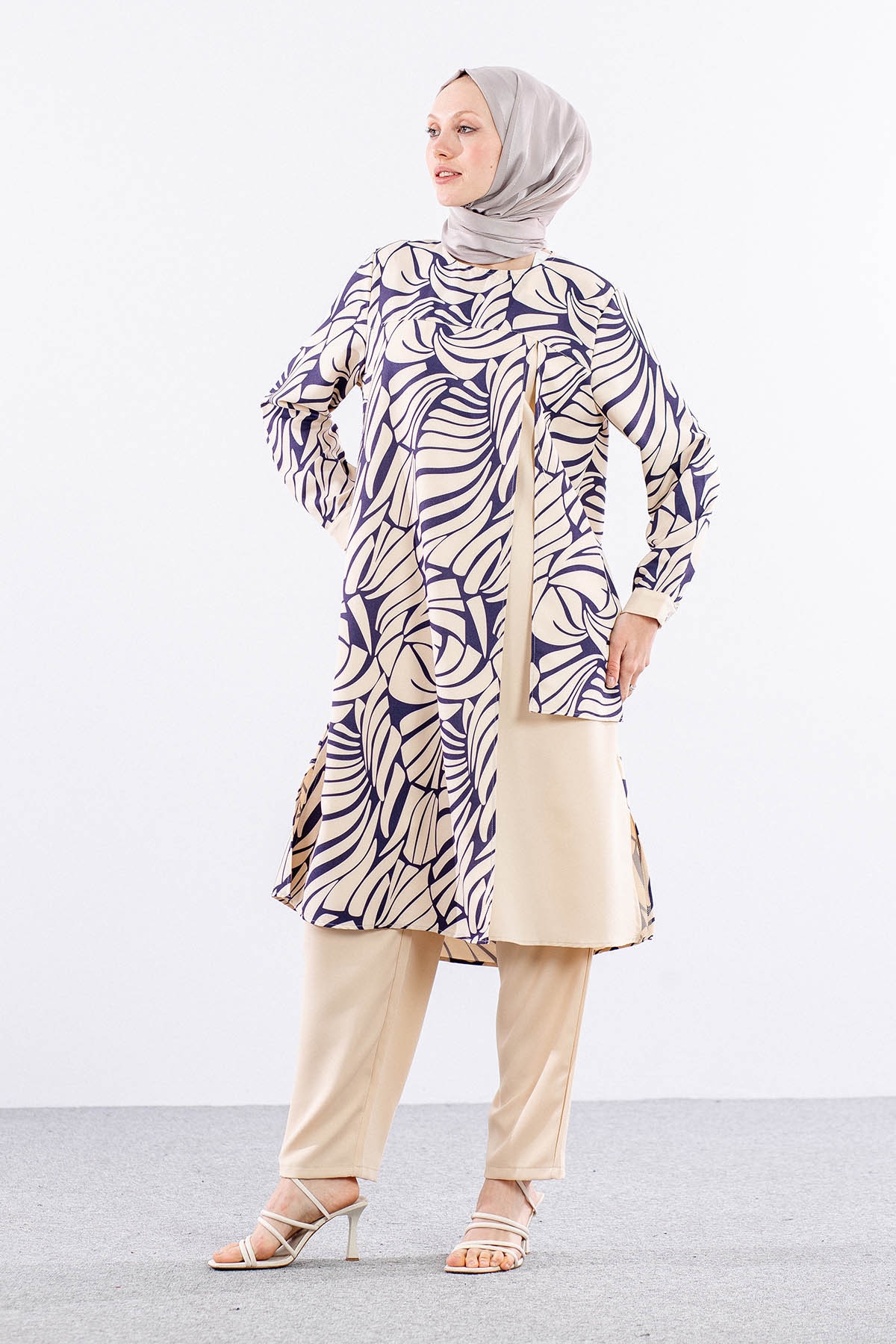 8422 Takim Pant 44-50 - Mor - 3