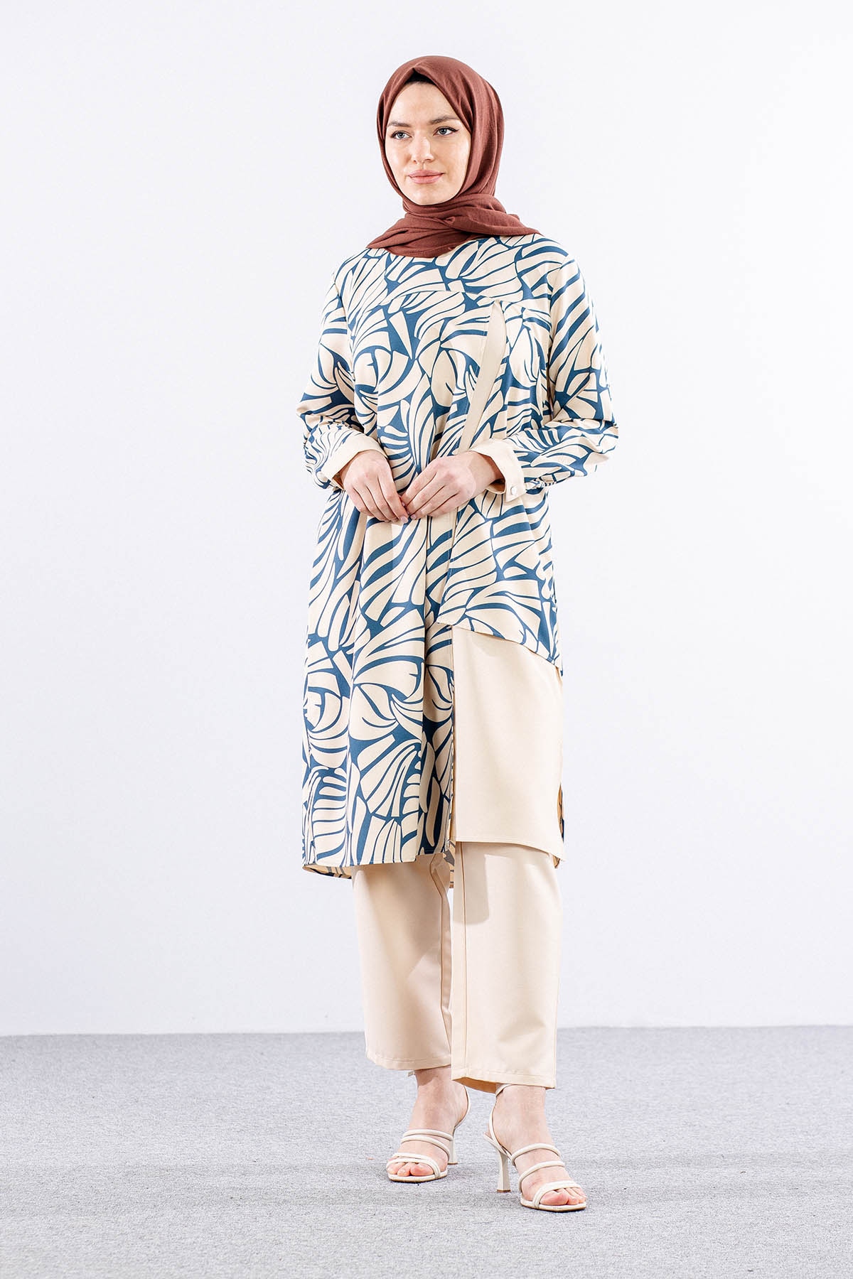 8422 Takim Pant 44-50 - Petrol - 1