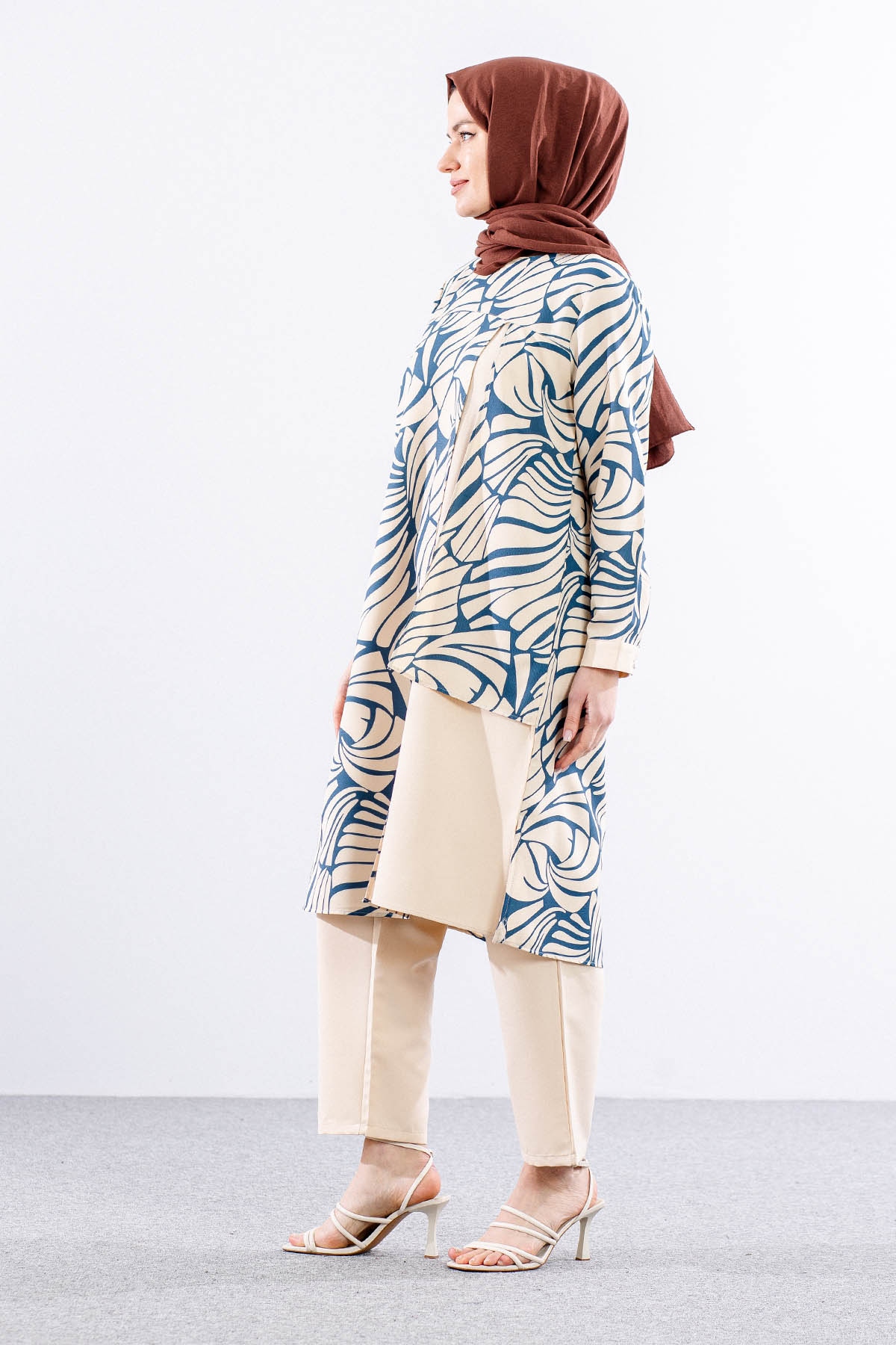 8422 Takim Pant 44-50 - Petrol - 3