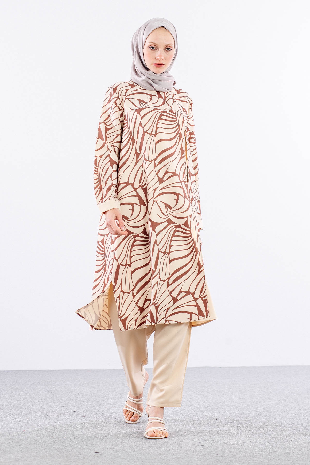 8422 Takim Pant 44-50 - S_kahve - 2