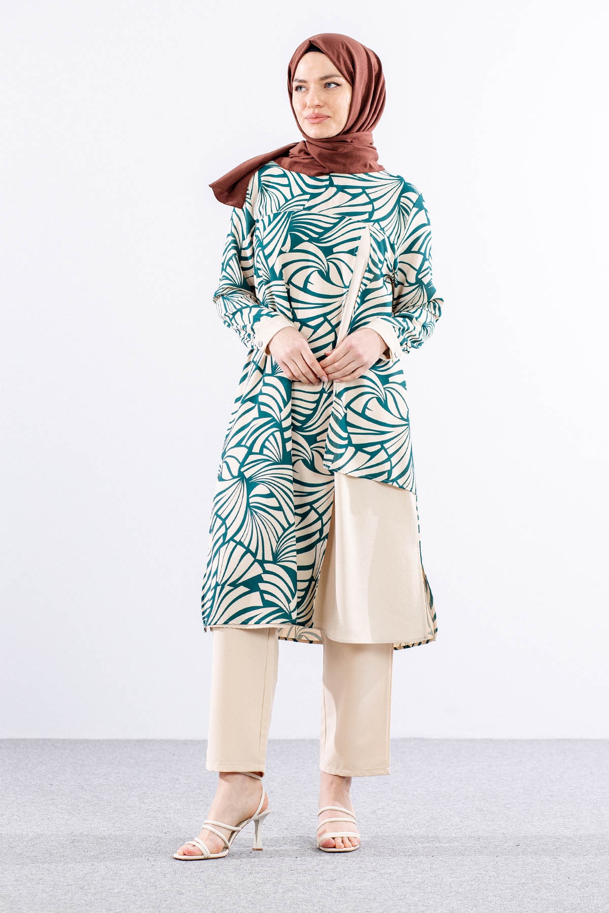 8422 Takim Pant 44-50 - Yesil - 1