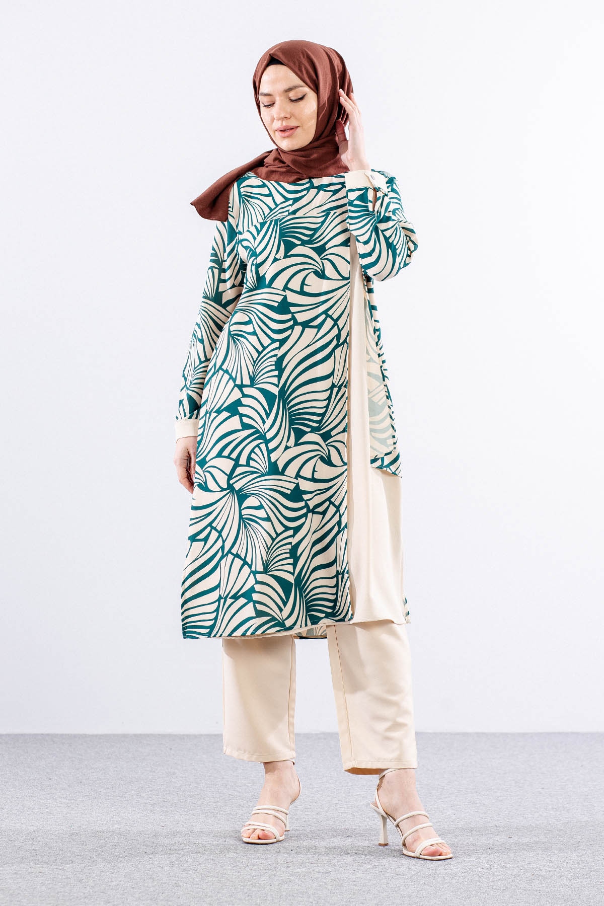 8422 Takim Pant 44-50 - Yesil - 2