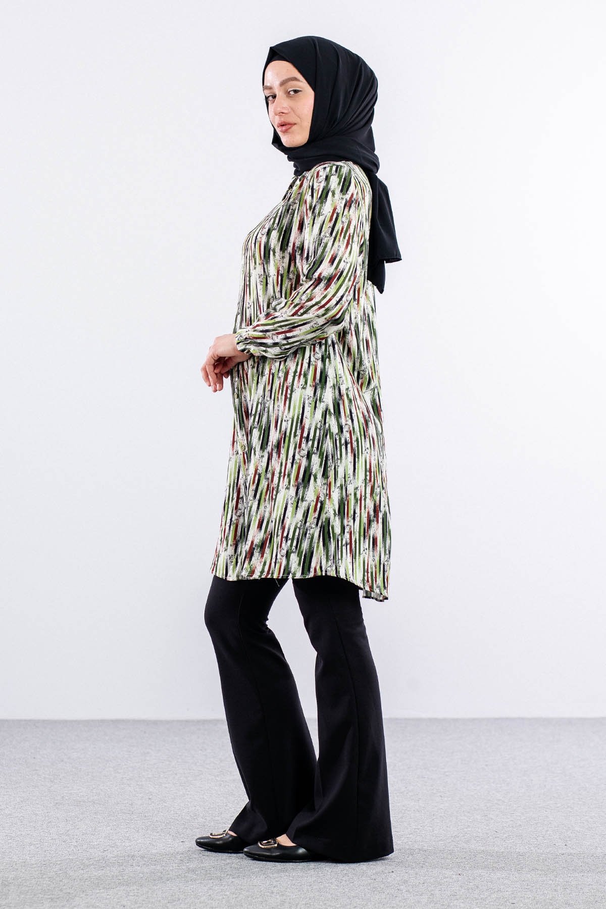 8429 Tunik 44-52 - F.yesili - 4