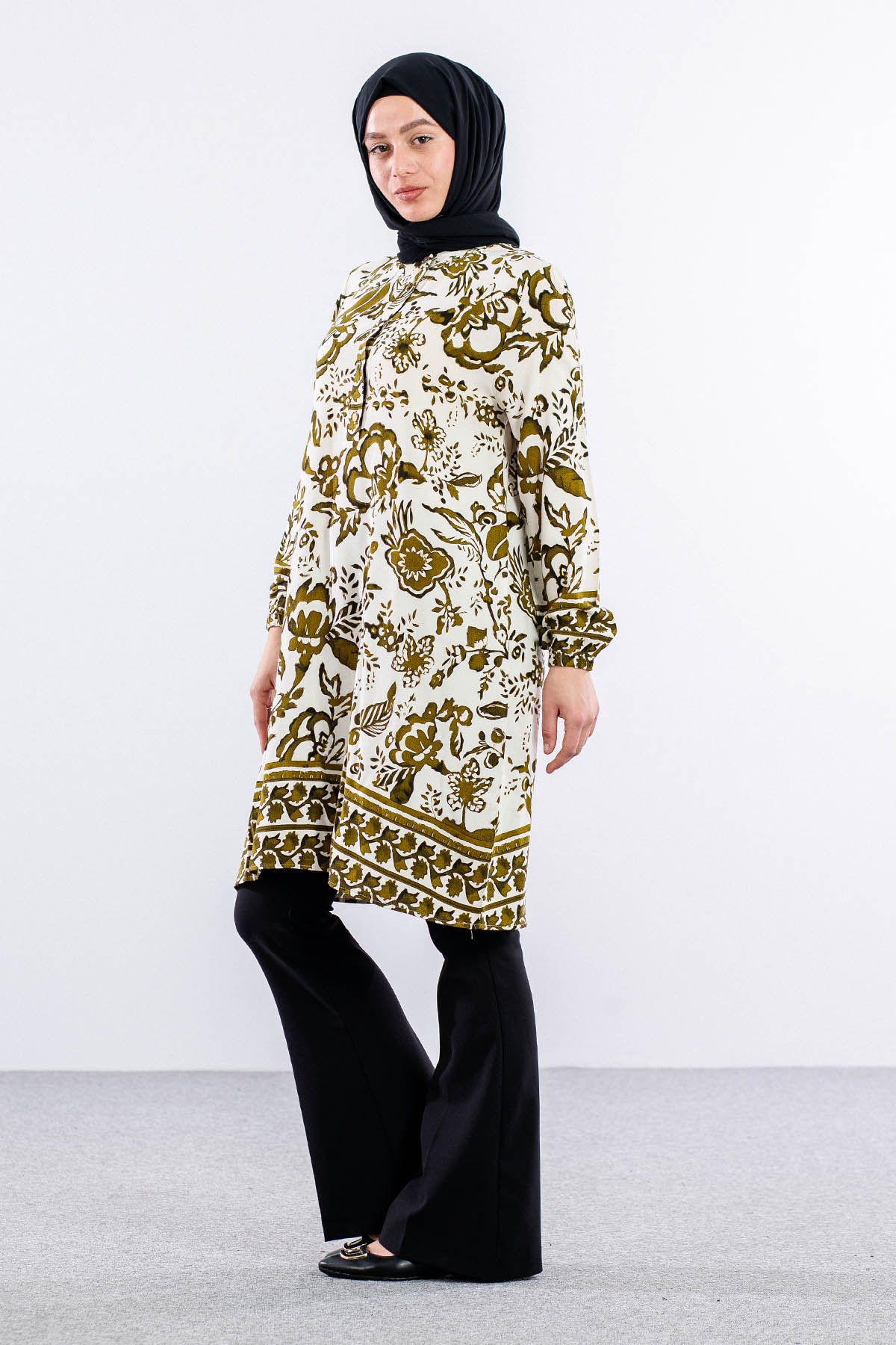 8430 Tunik 44-52 - Haki - 3