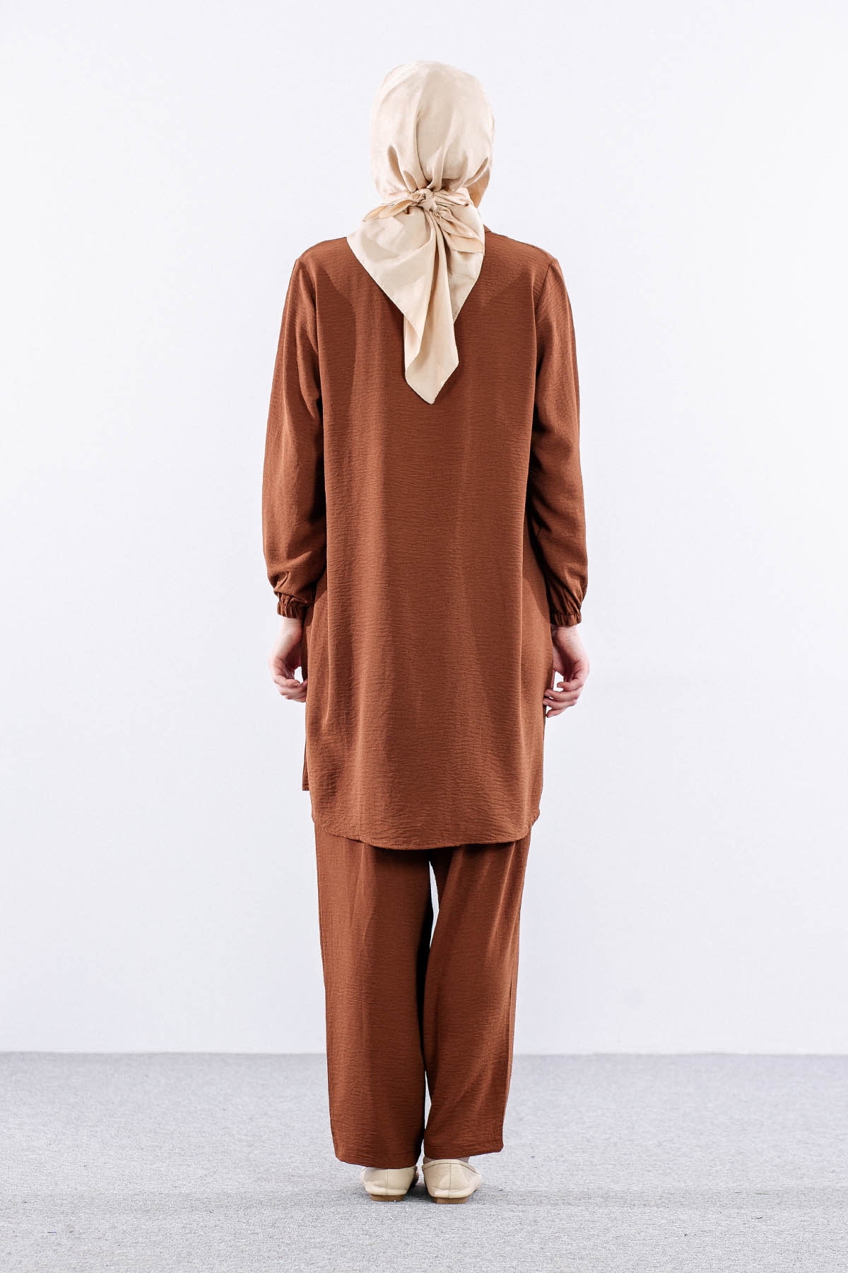 8437 Takim 44-50 Cep - Kahve - 4