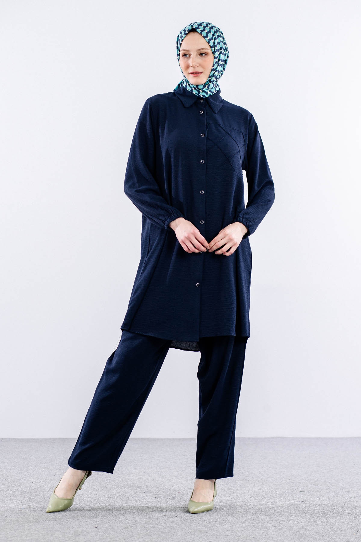 8437 Takim 44-50 Cep - Lacivert - 2