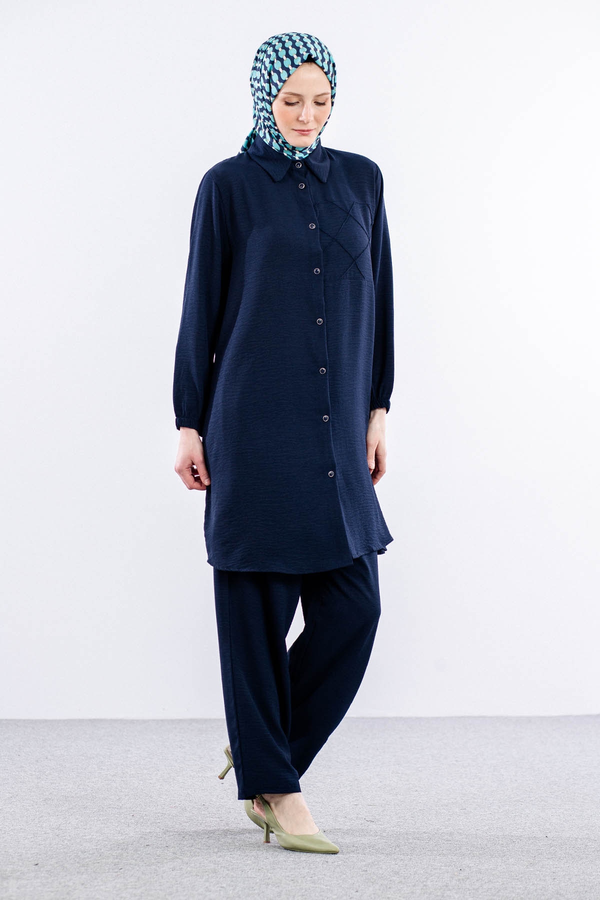 8437 Takim 44-50 Cep - Lacivert - 3