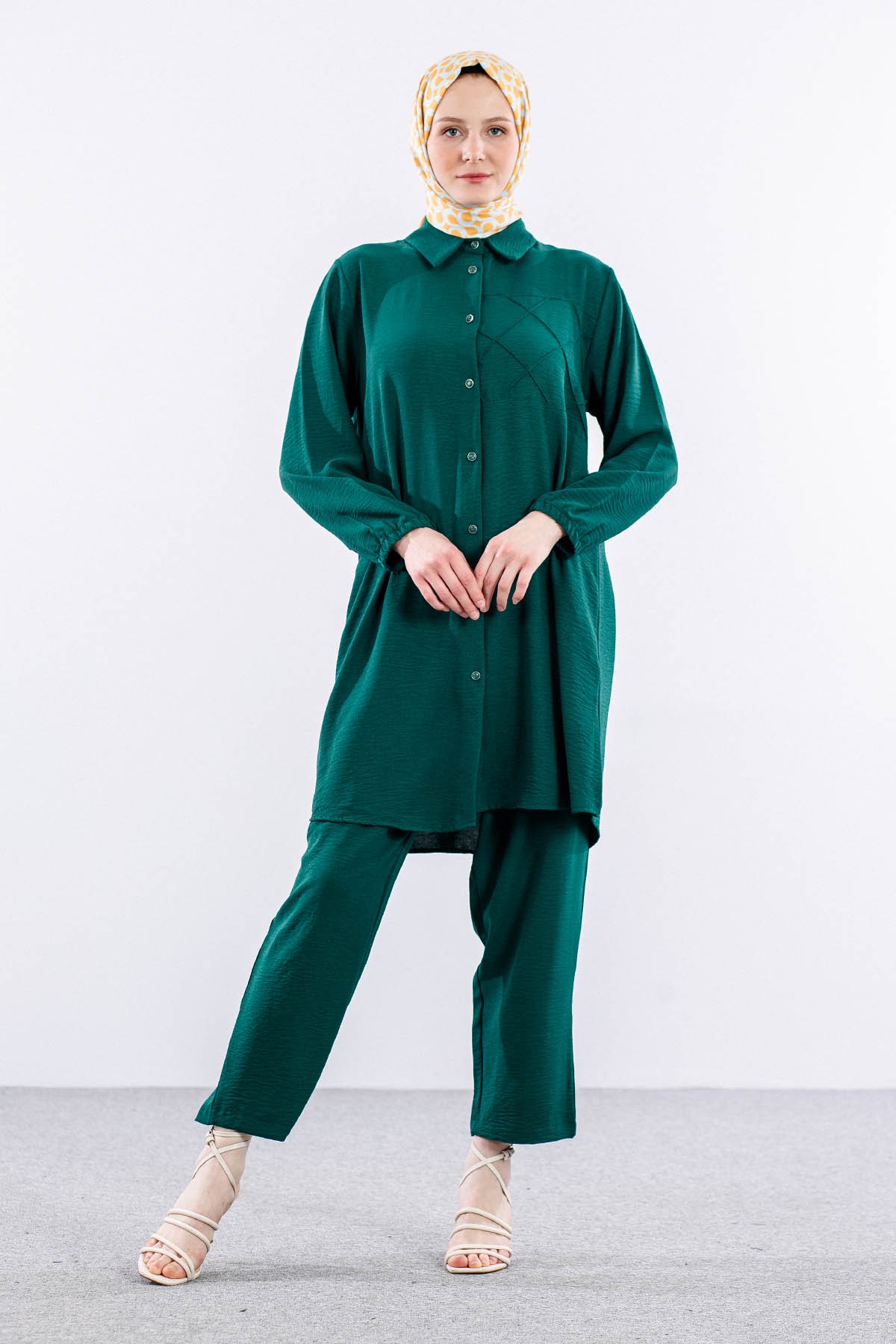 8437 Takim 44-50 Cep - Zumrut - 2