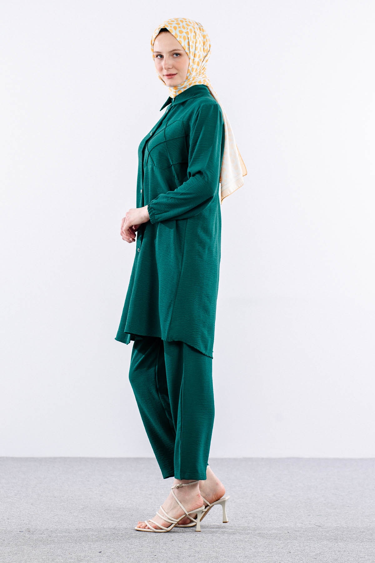 8437 Takim 44-50 Cep - Zumrut - 4