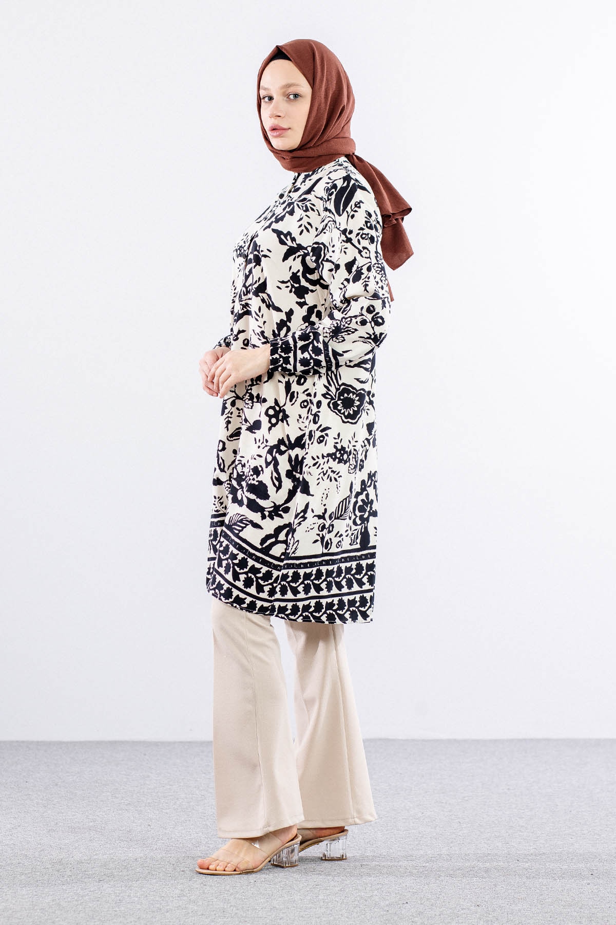 8440 Tunik 44-52 ççk - Siyah - 2