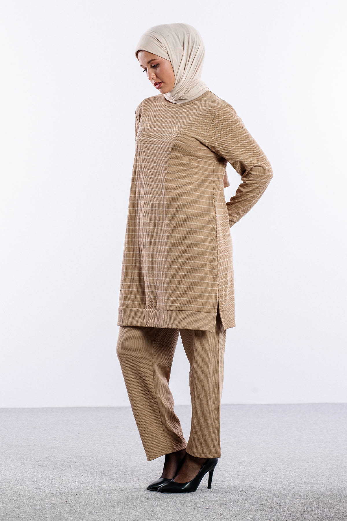 8444 Takim 44-50 - Bej - 3