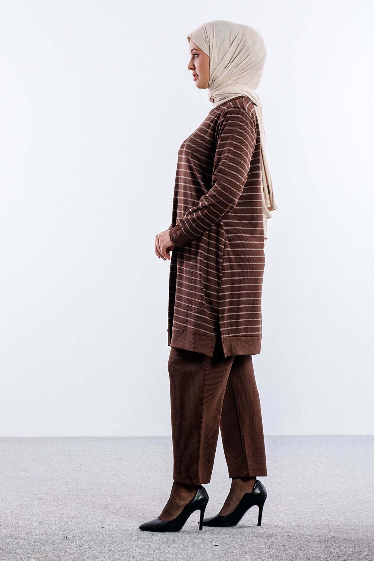 8444 Takim 44-50 - Kahve - 4