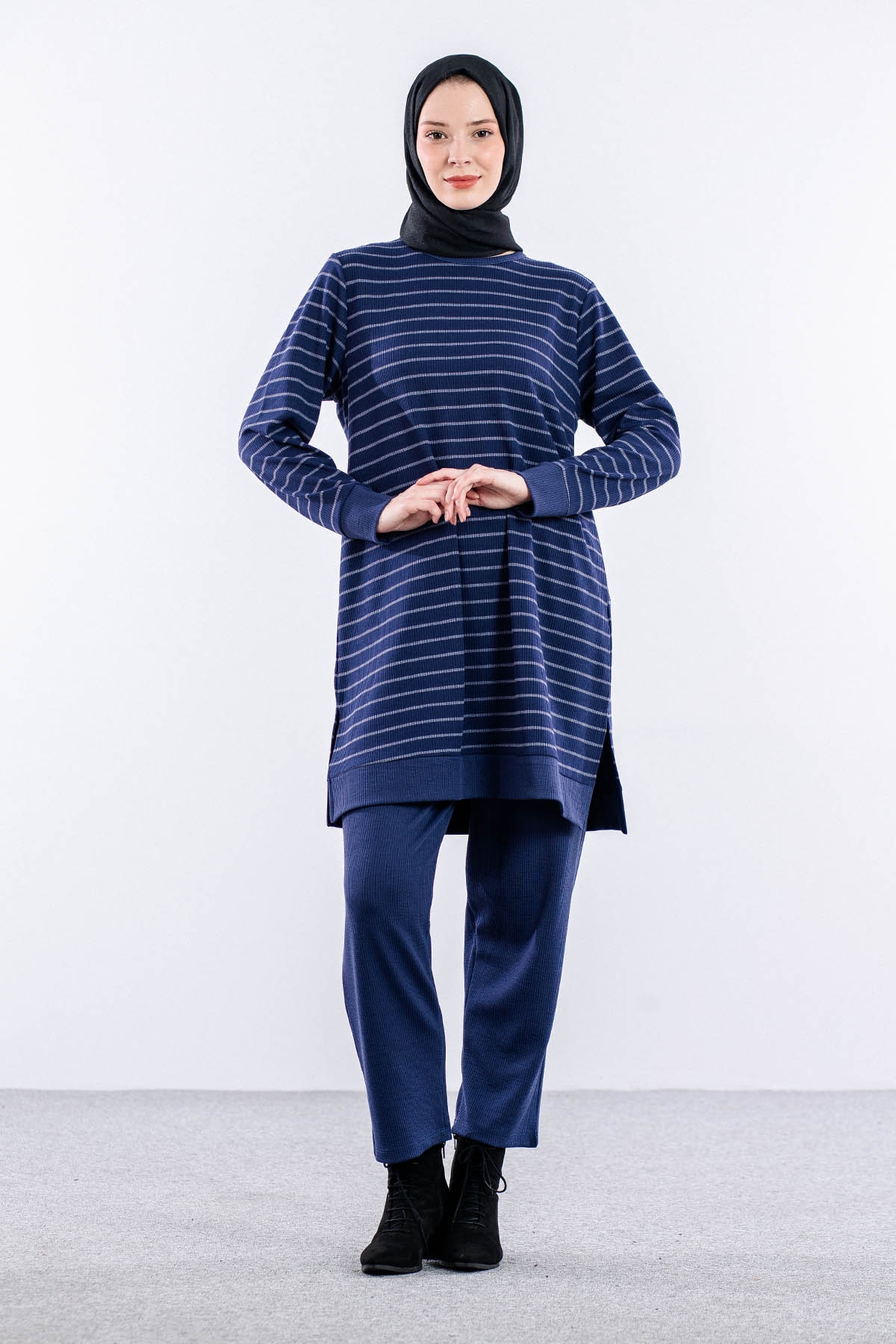 8444 Takim 44-52 çzg - Indigo - 1