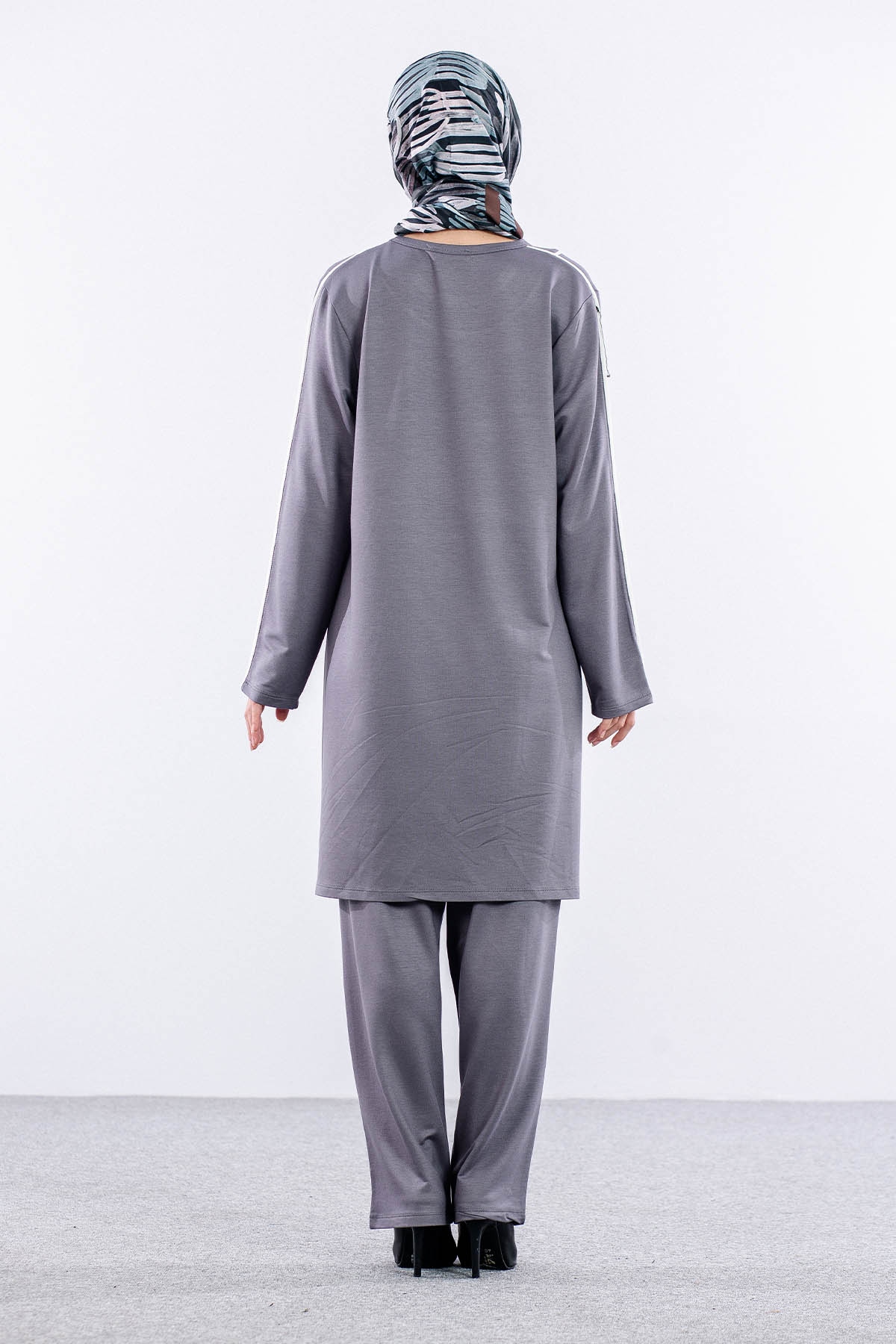 8453 Takim 44-50 Biye - Gri - 5