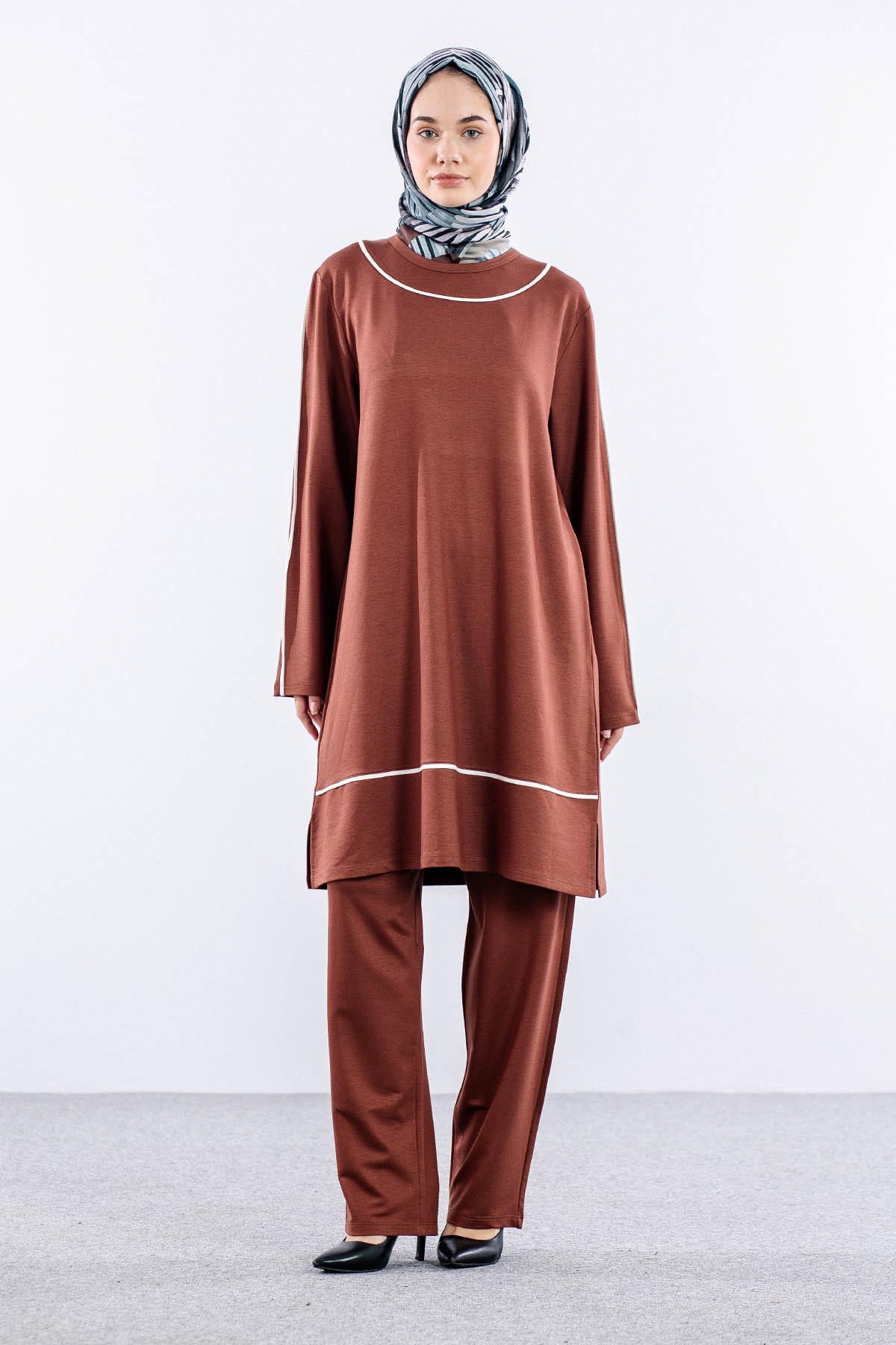 8453 Takim 44-50 Biye - Kahve - 2