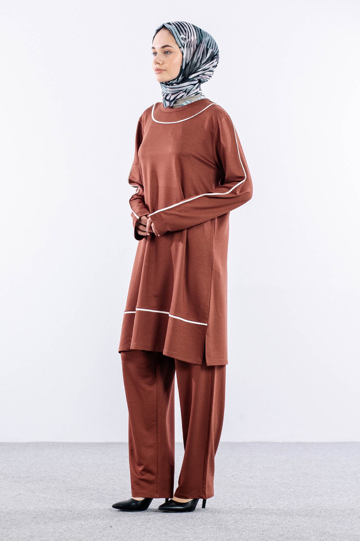 8453 Takim 44-50 Biye - Kahve - 3