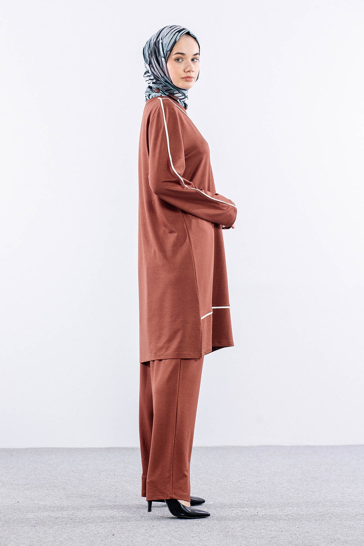 8453 Takim 44-50 Biye - Kahve - 5