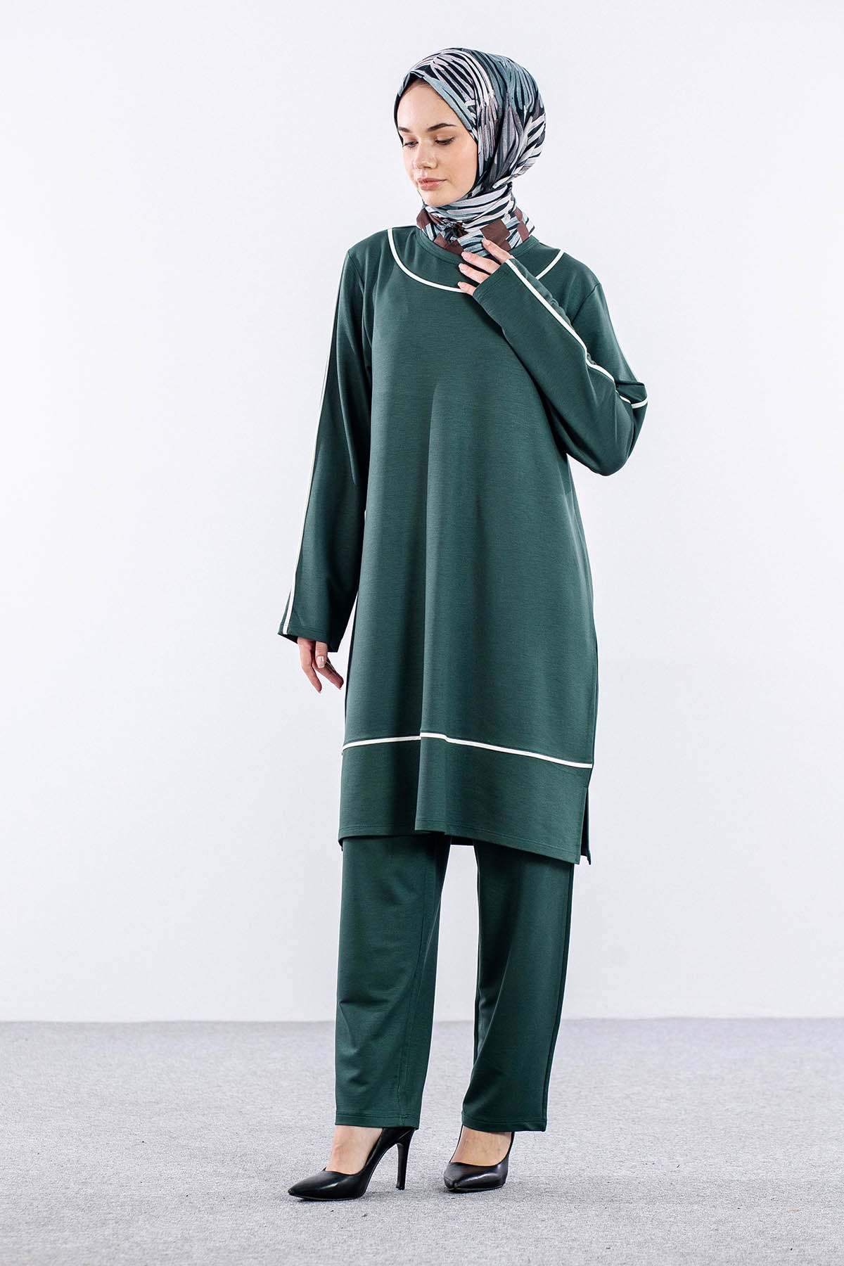 8453 Takim 44-50 Biye - Zumrut - 3