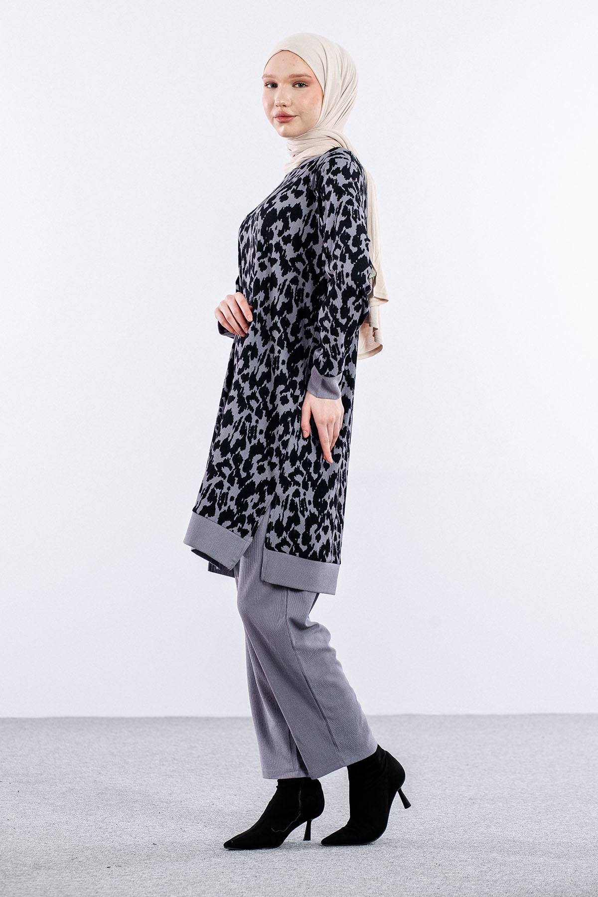 8459 Takim 44-50 Leopar - Gri_siyah - 2