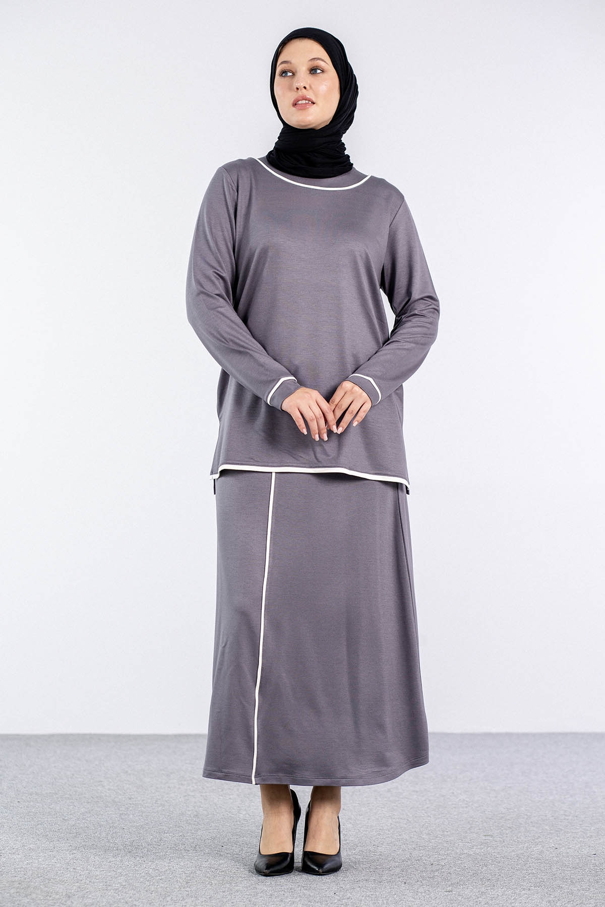 8460 Takim 44-50 Biye - Gri - 1