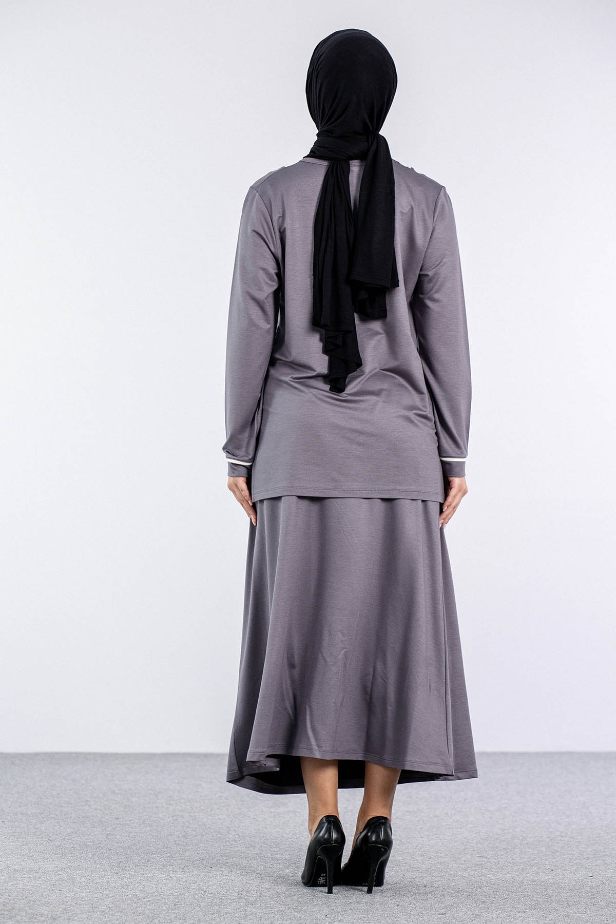 8460 Takim 44-50 Biye - Gri - 4