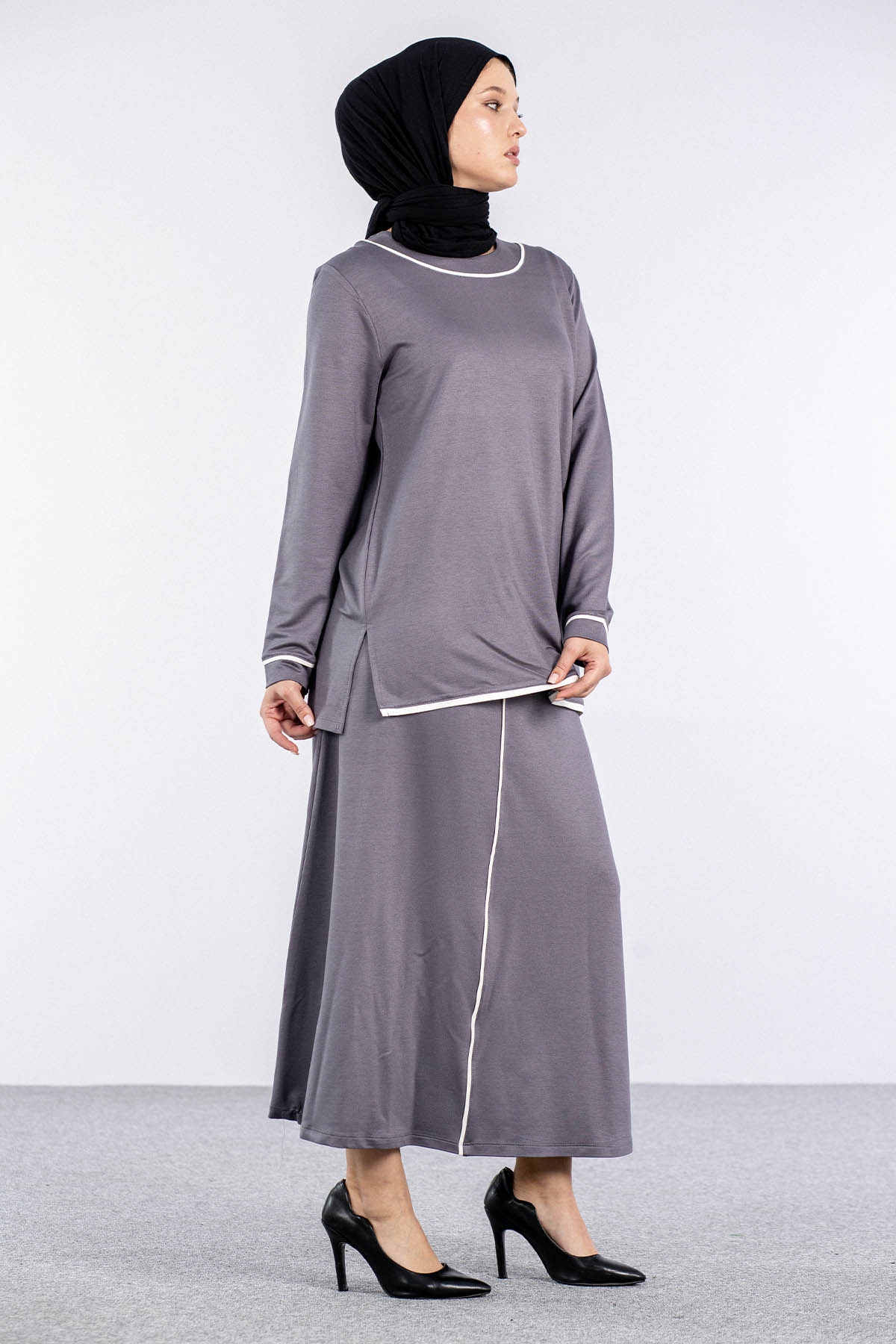 8460 Takim 44-50 Biye - Gri - 5