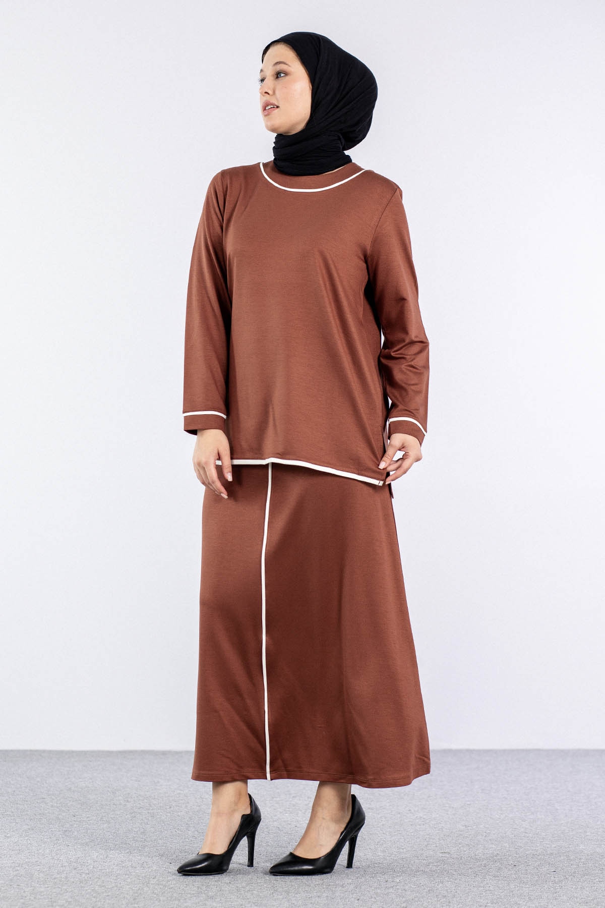 8460 Takim 44-50 Biye - Kahve - 3