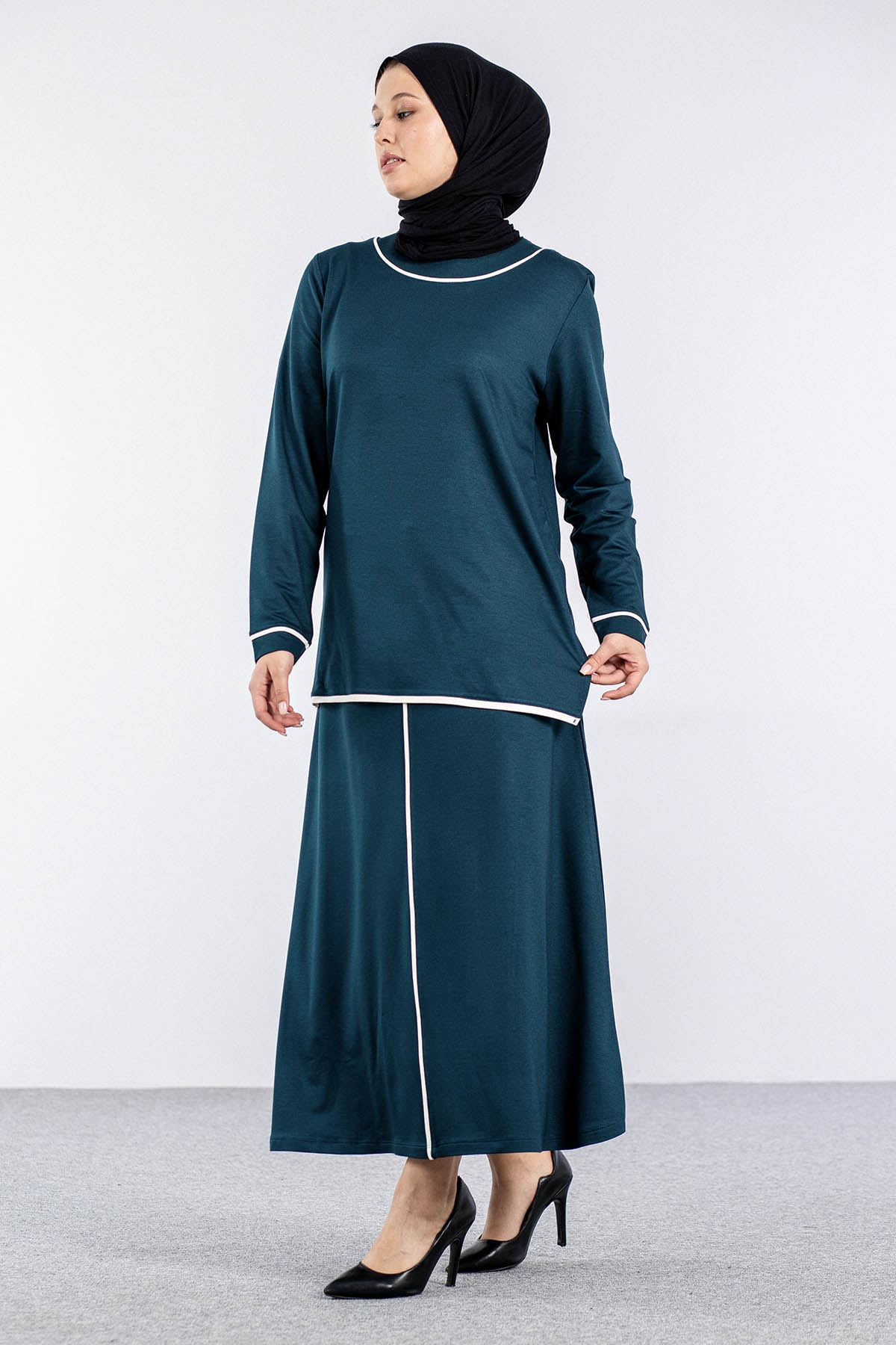 8460 Takim 44-50 Biye - Petrol - 3