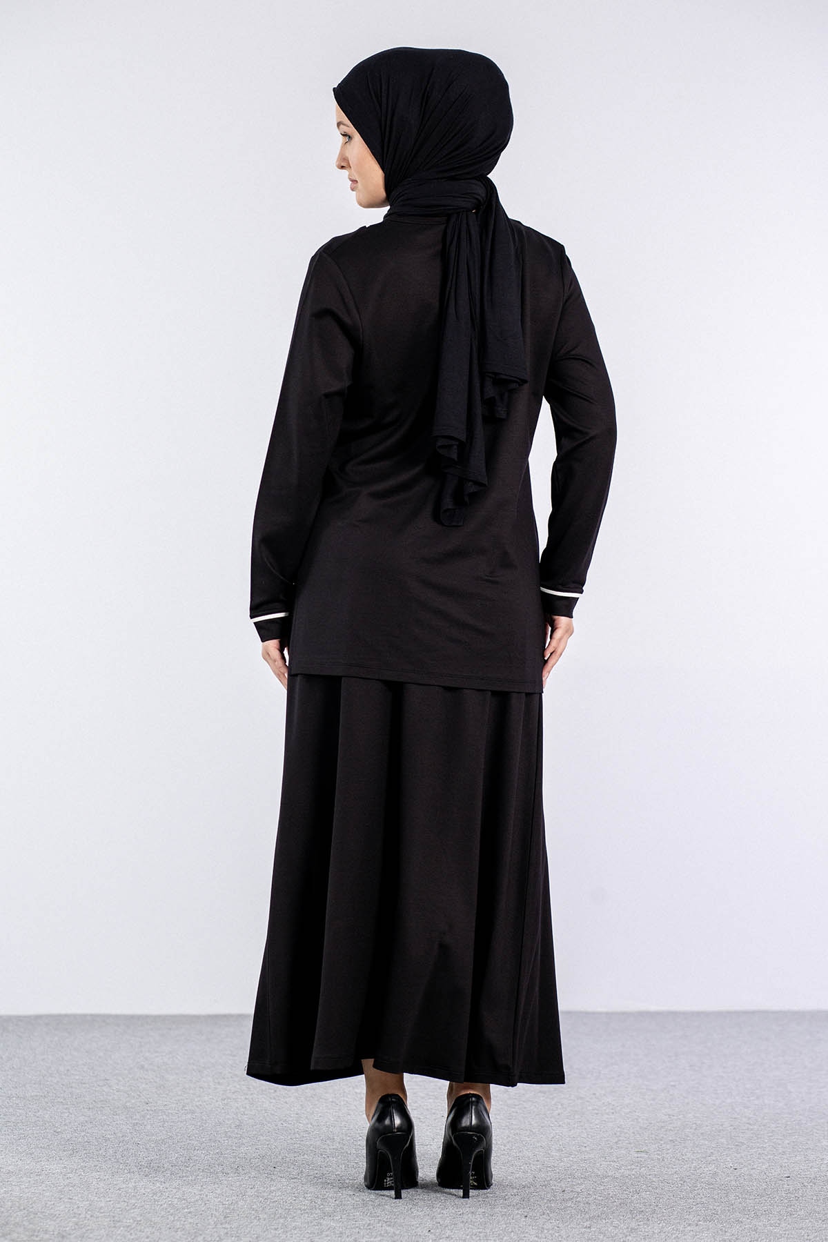 8460 Takim 44-50 Biye - Siyah_beyaz - 4