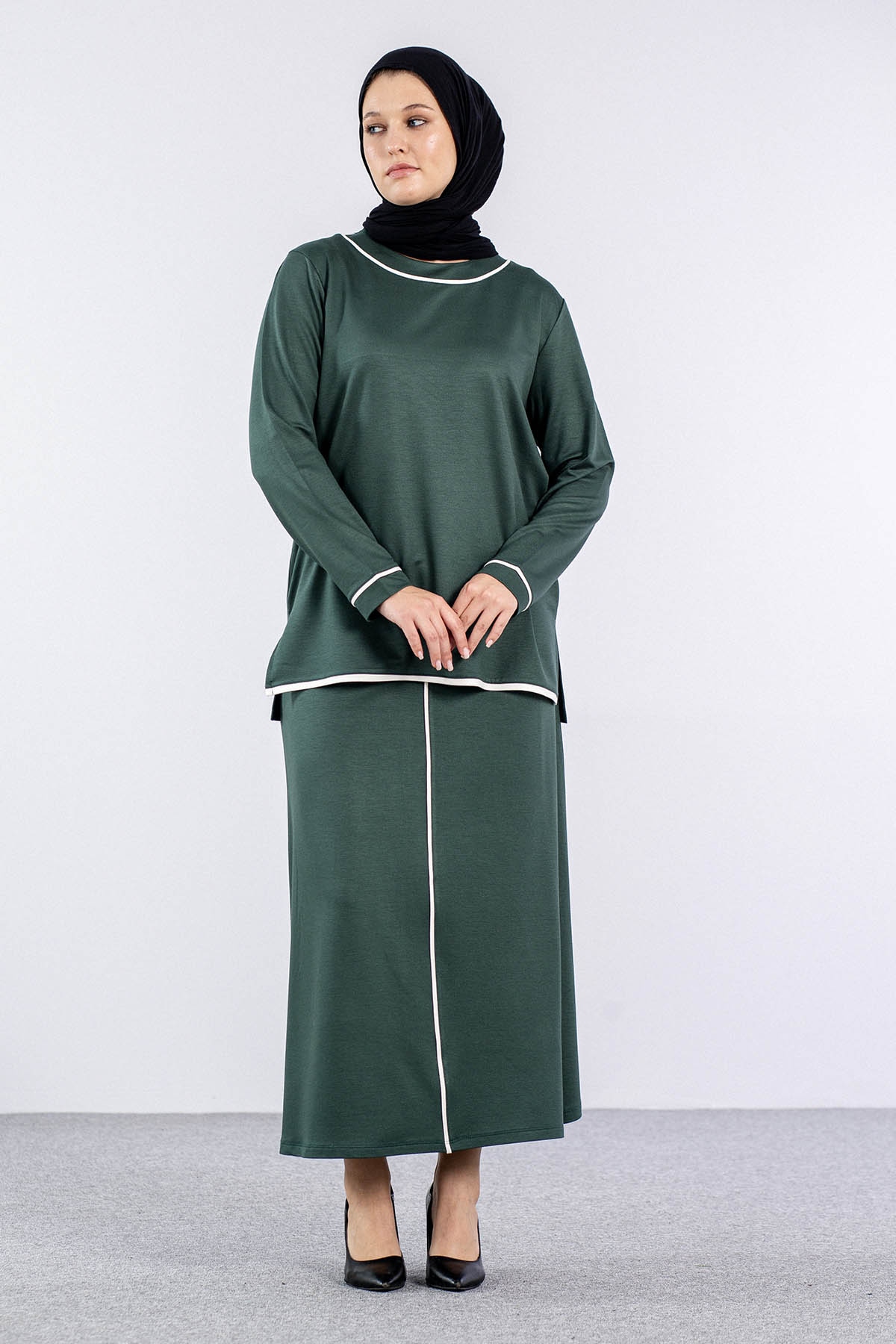 8460 Takim 44-50 Biye - Yesil - 1