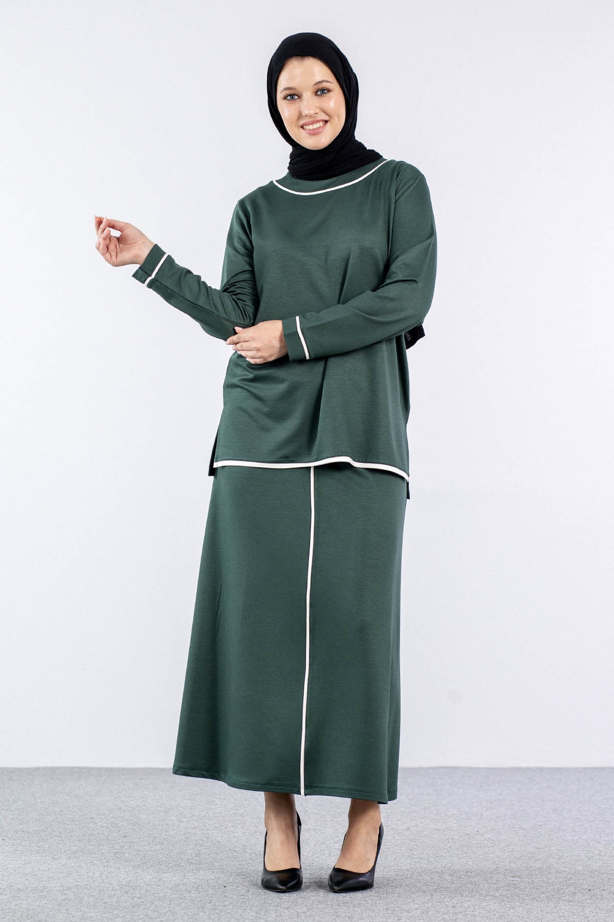 8460 Takim 44-50 Biye - Yesil - 2