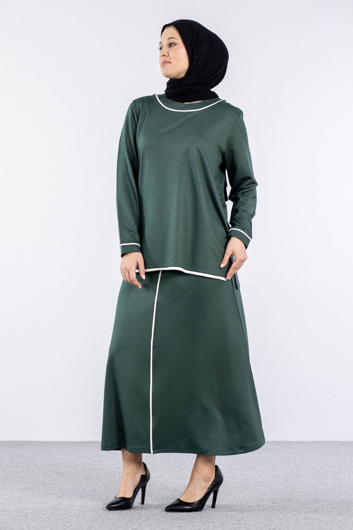 8460 Takim 44-50 Biye - Yesil - 3