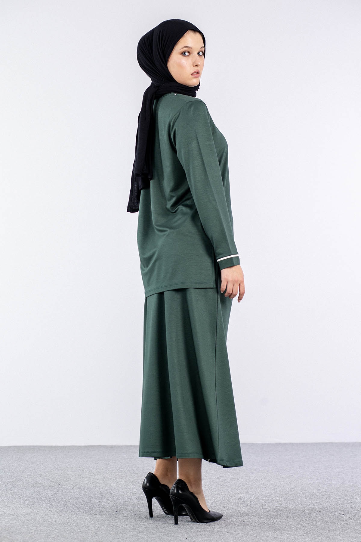 8460 Takim 44-50 Biye - Yesil - 4