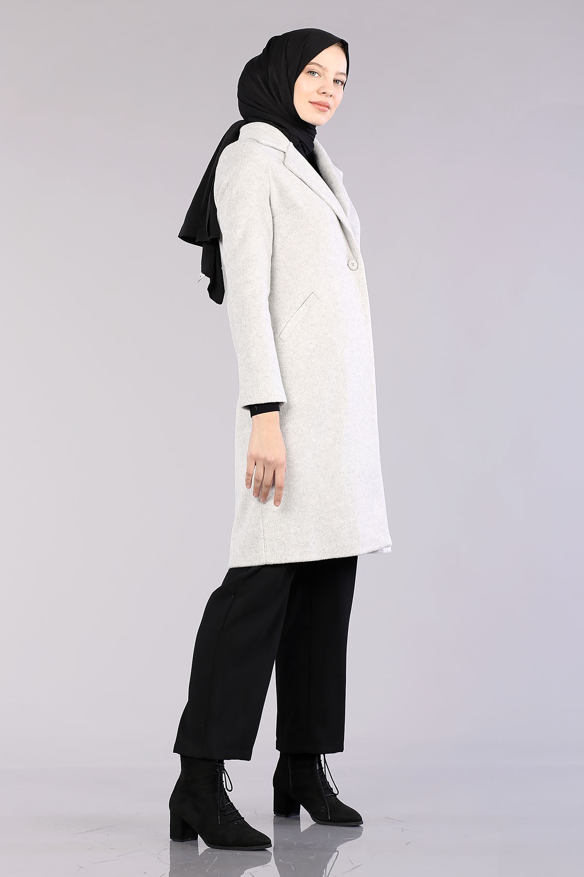 8514 Taytüyü Kaban 36-42 - Gri - 1