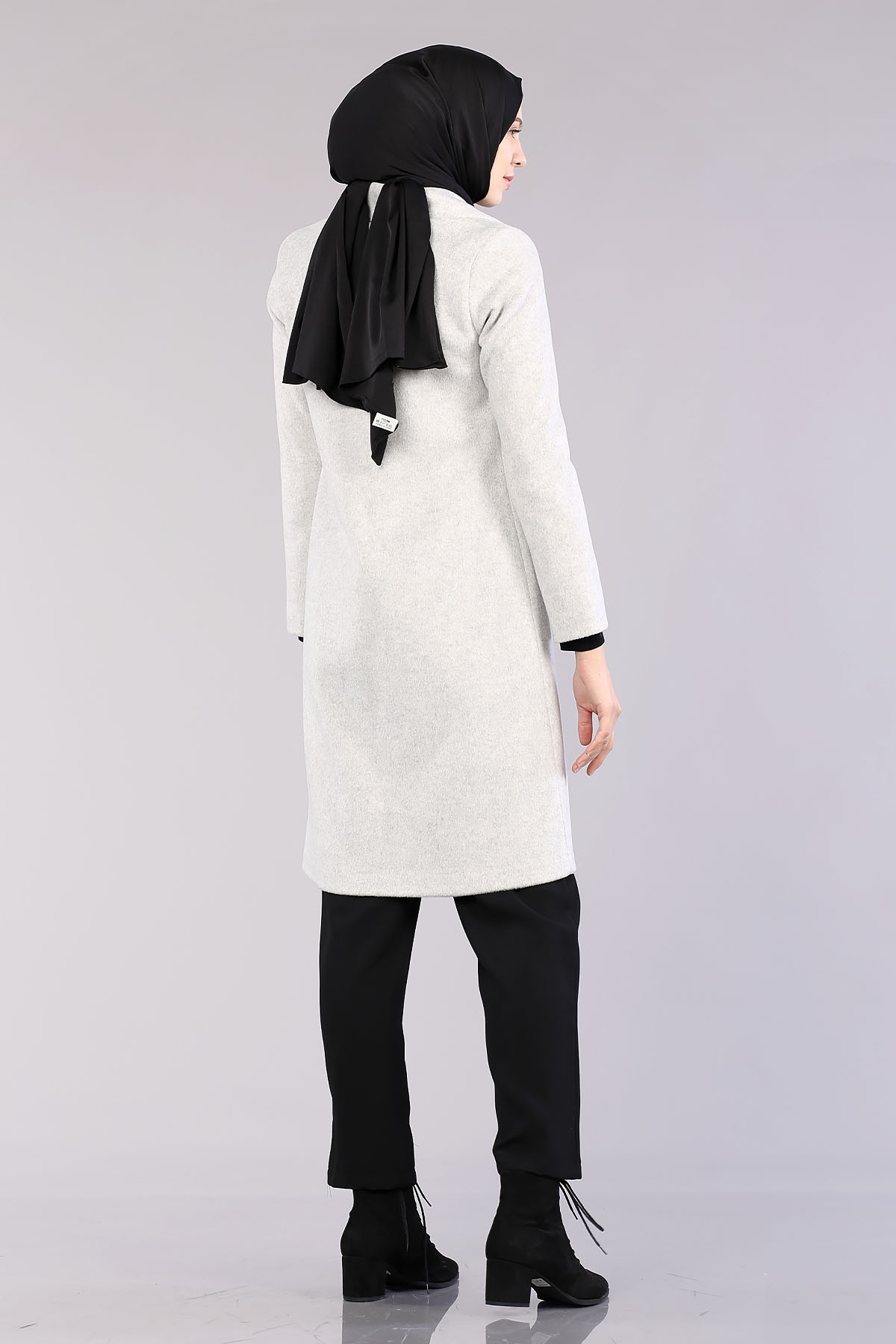 8514 Taytüyü Kaban 36-42 - Gri - 5