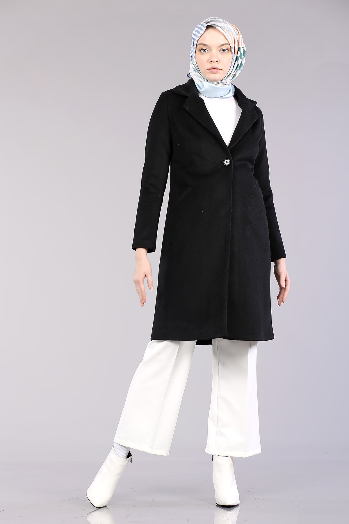 8514 Taytüyü Kaban 36-42 - Siyah - 1