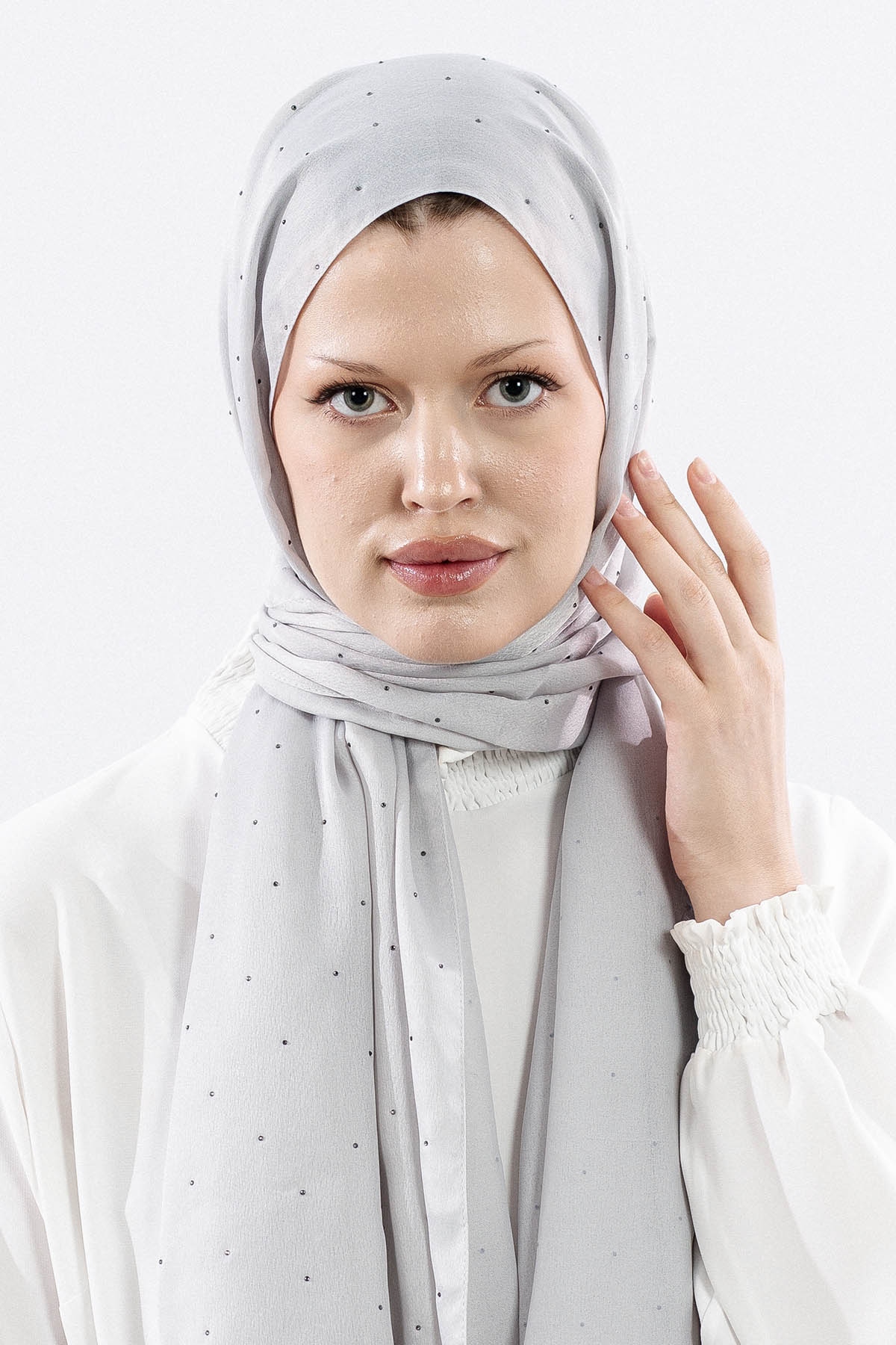 852 Taşli şik şal Prpl - A_gri - 1