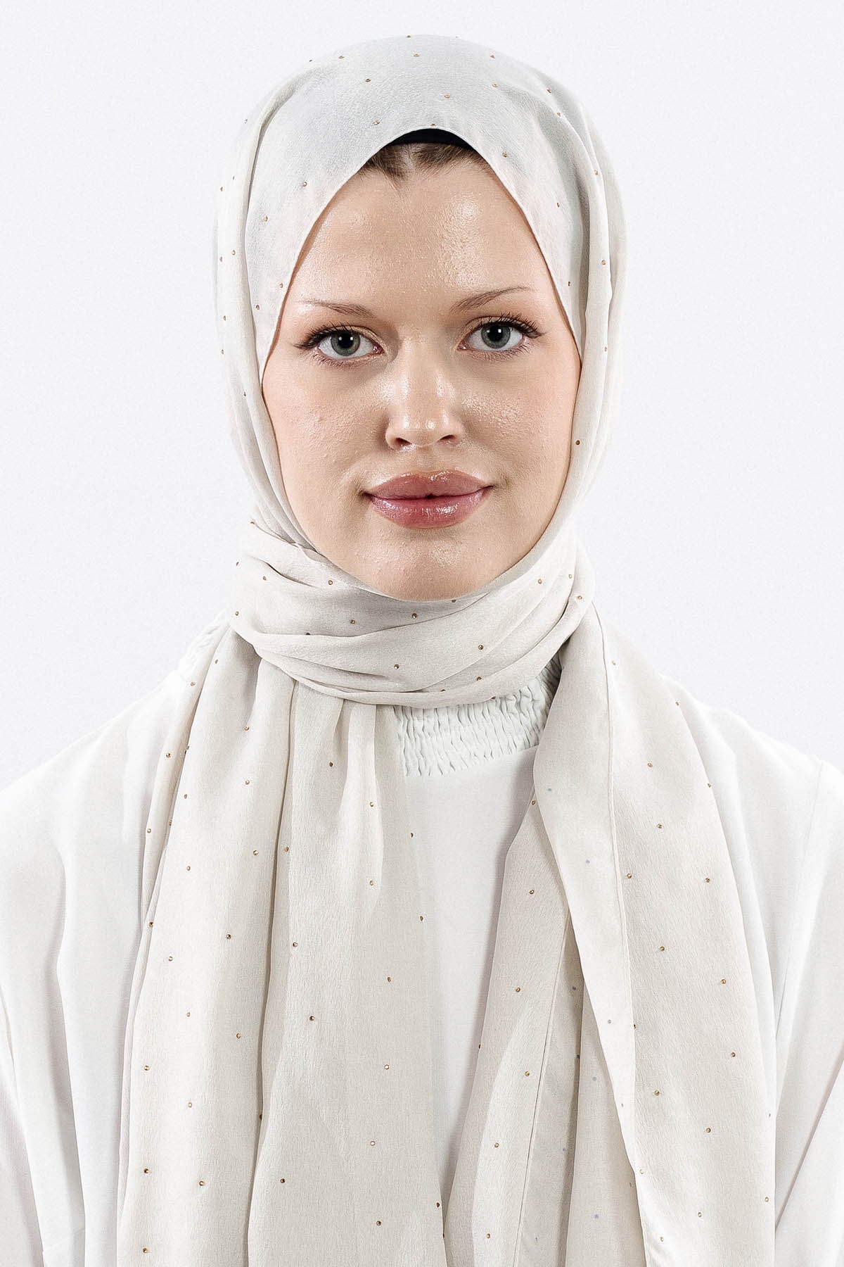 852 Taşli şik şal Prpl - Tas - 1