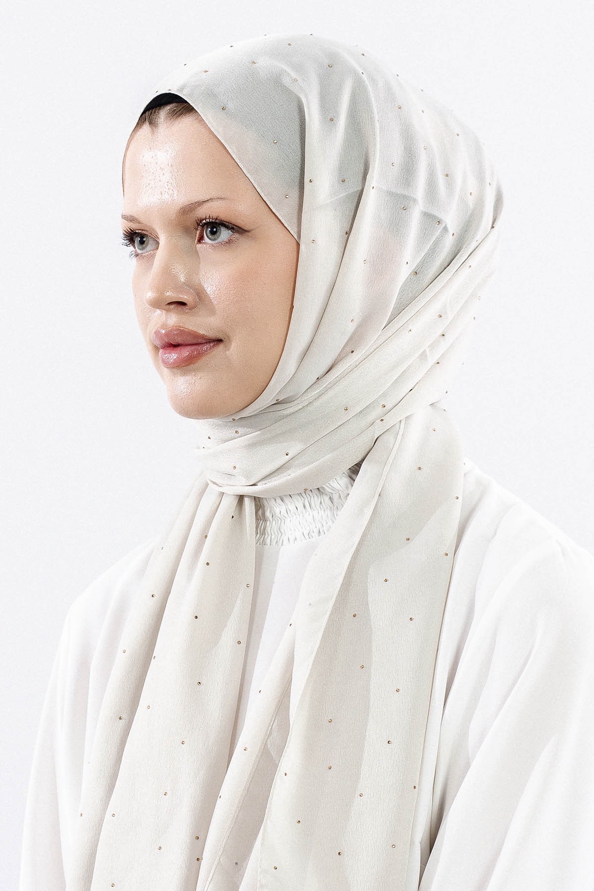 852 Taşli şik şal Prpl - Tas - 2