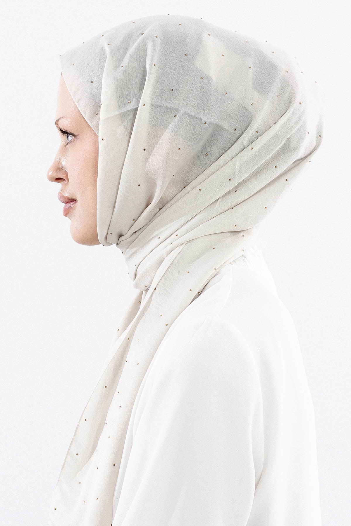 852 Taşli şik şal Prpl - Tas - 3