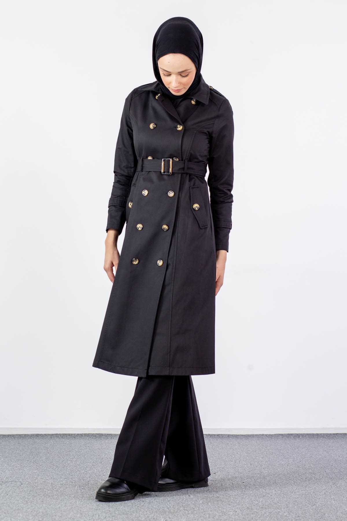 9100 Trenç Kaban 38-46 - Siyah - - 3