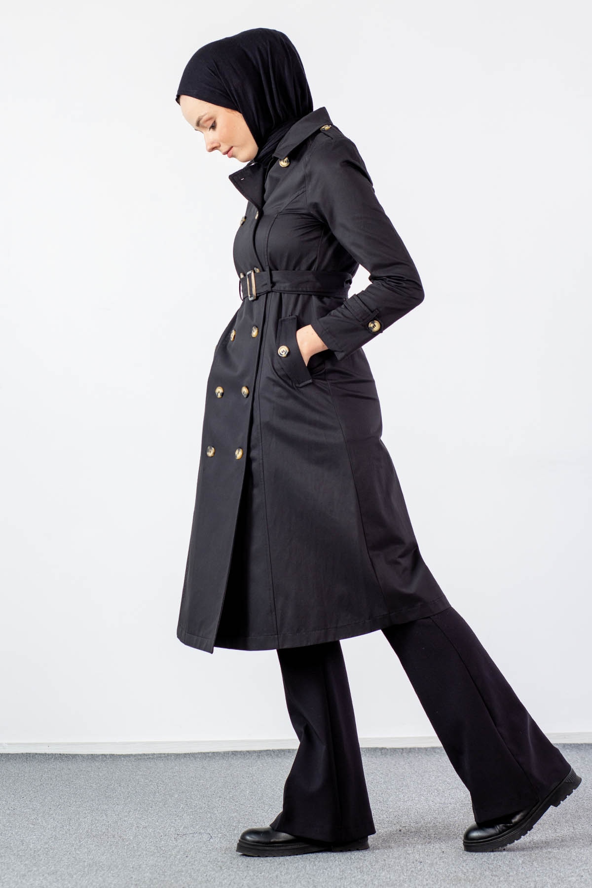 9100 Trenç Kaban 38-46 - Siyah - - 5