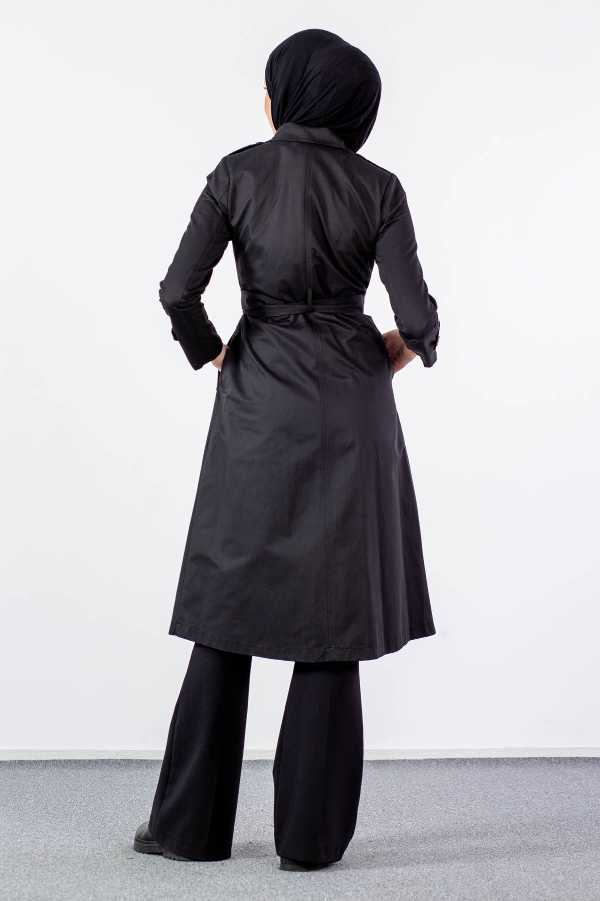 9100 Trenç Kaban 38-46 - Siyah - - 6