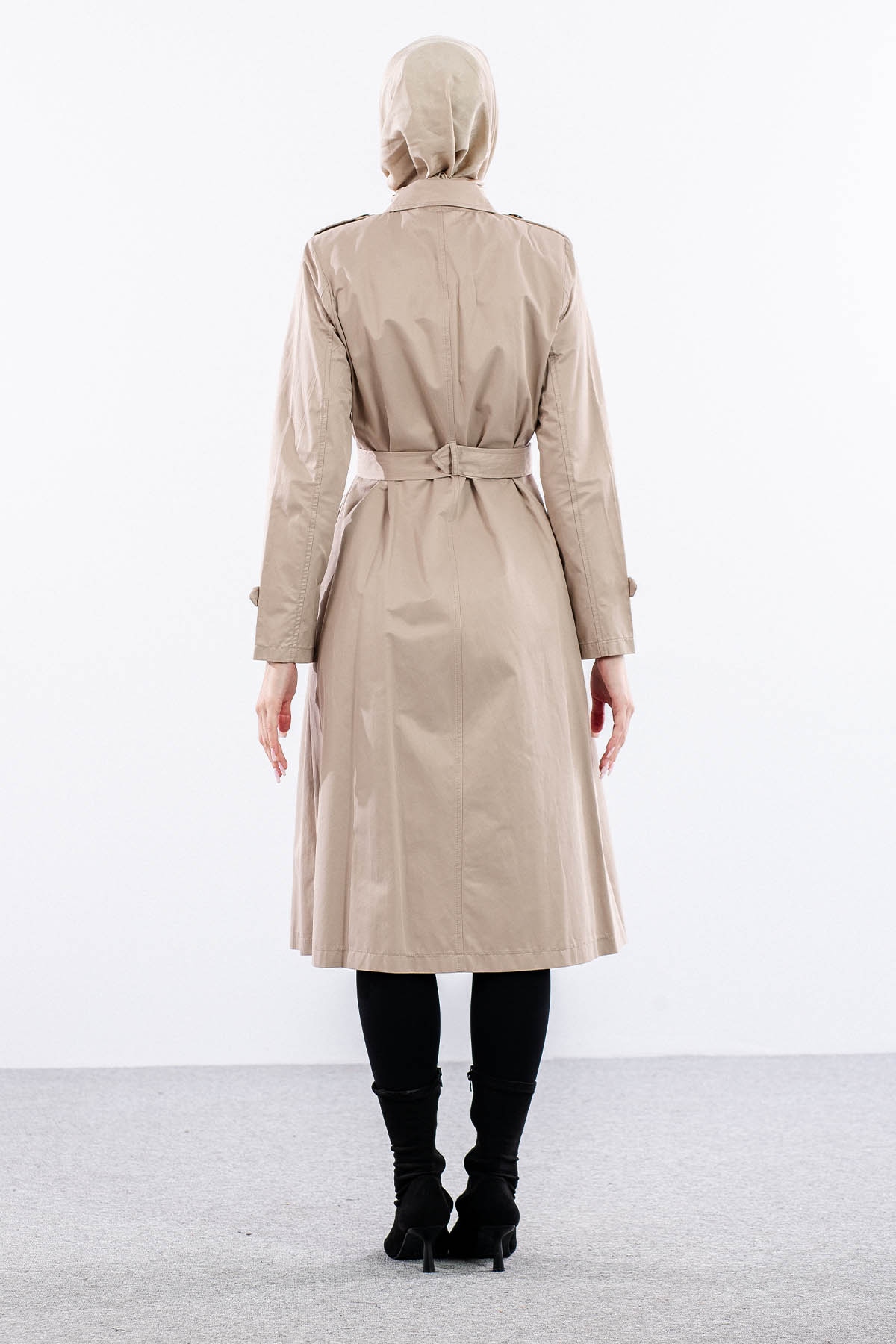 9100 Trençkot 38-48 - Tas - 4