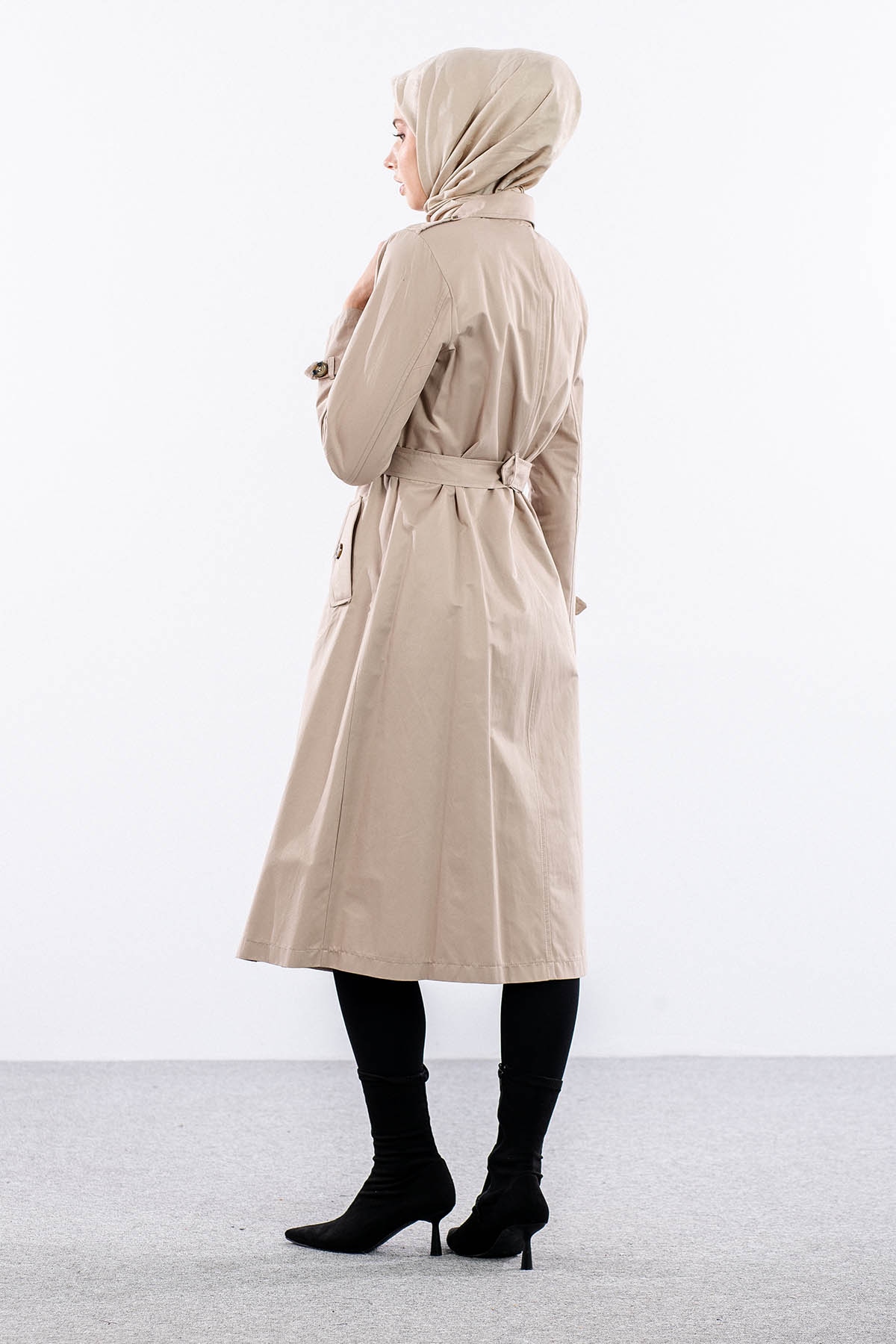 9100 Trençkot 38-48 - Tas - 5