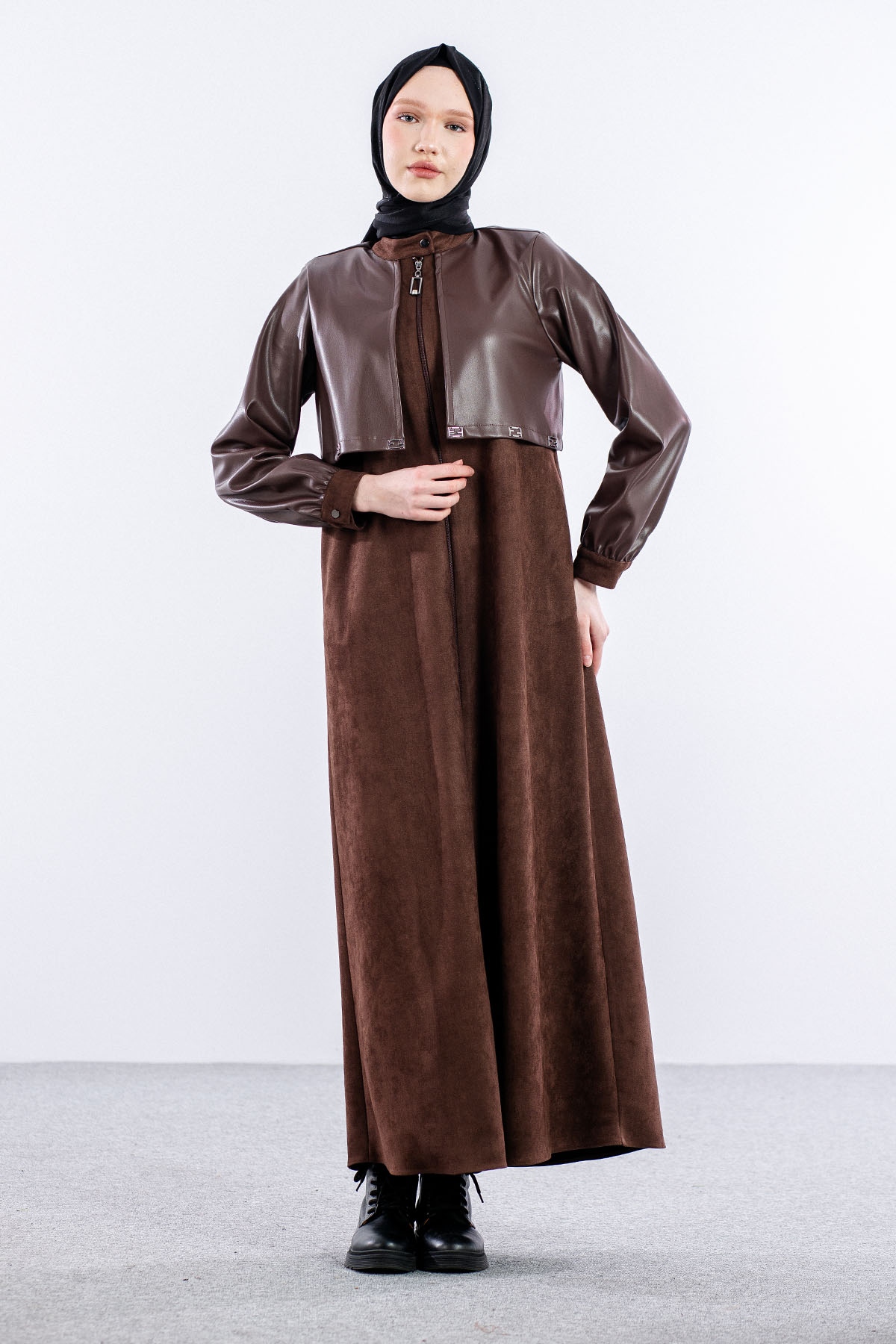 9130 Süet Ferace 0-5 - Aci Kahve - 2